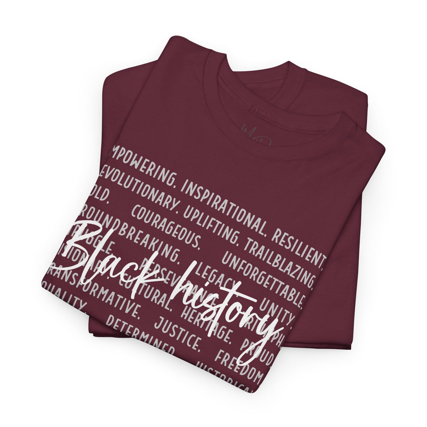 Black History - Empowerment | White Font | T-Shirt