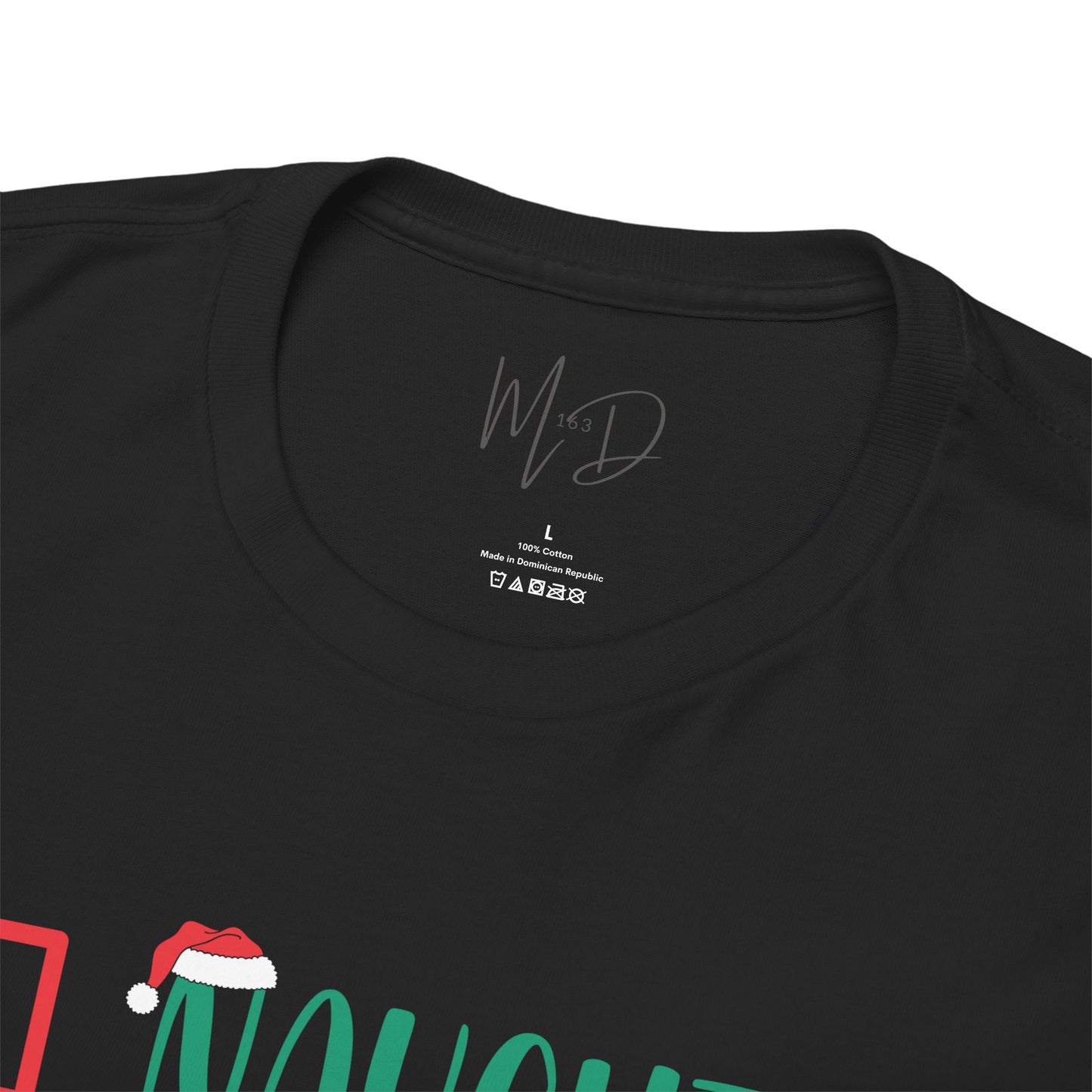 Naughty, Nice, I Can Explain | T-Shirt | Black Print