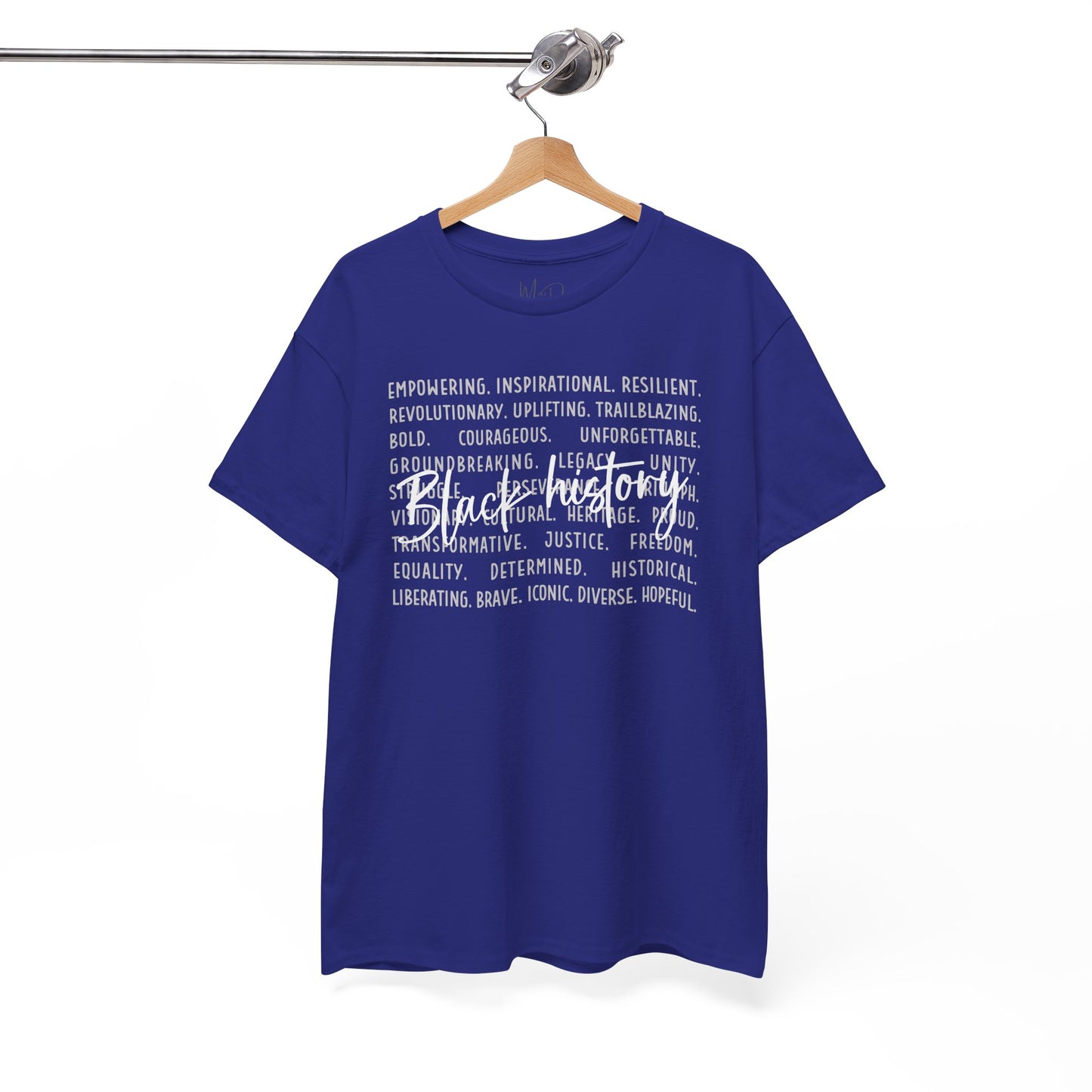 Black History - Empowerment | White Font | T-Shirt