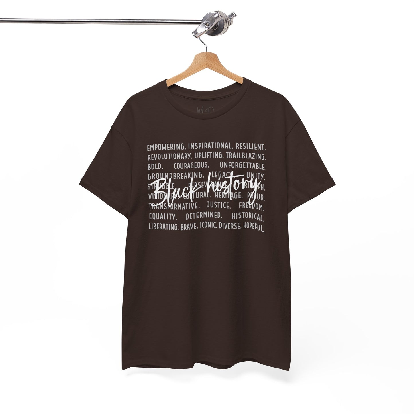 Black History - Empowerment | White Font | T-Shirt