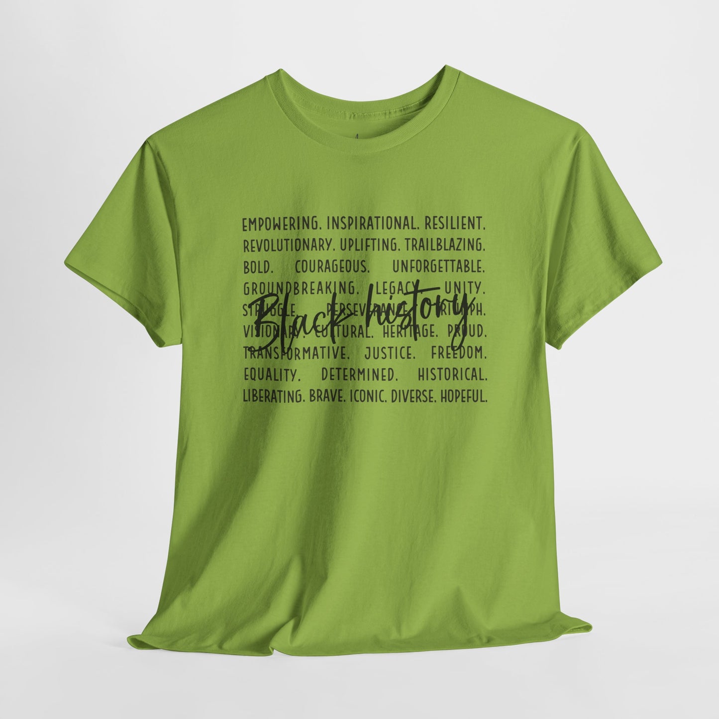 Black History - Empowerment | Black Font | T-Shirt