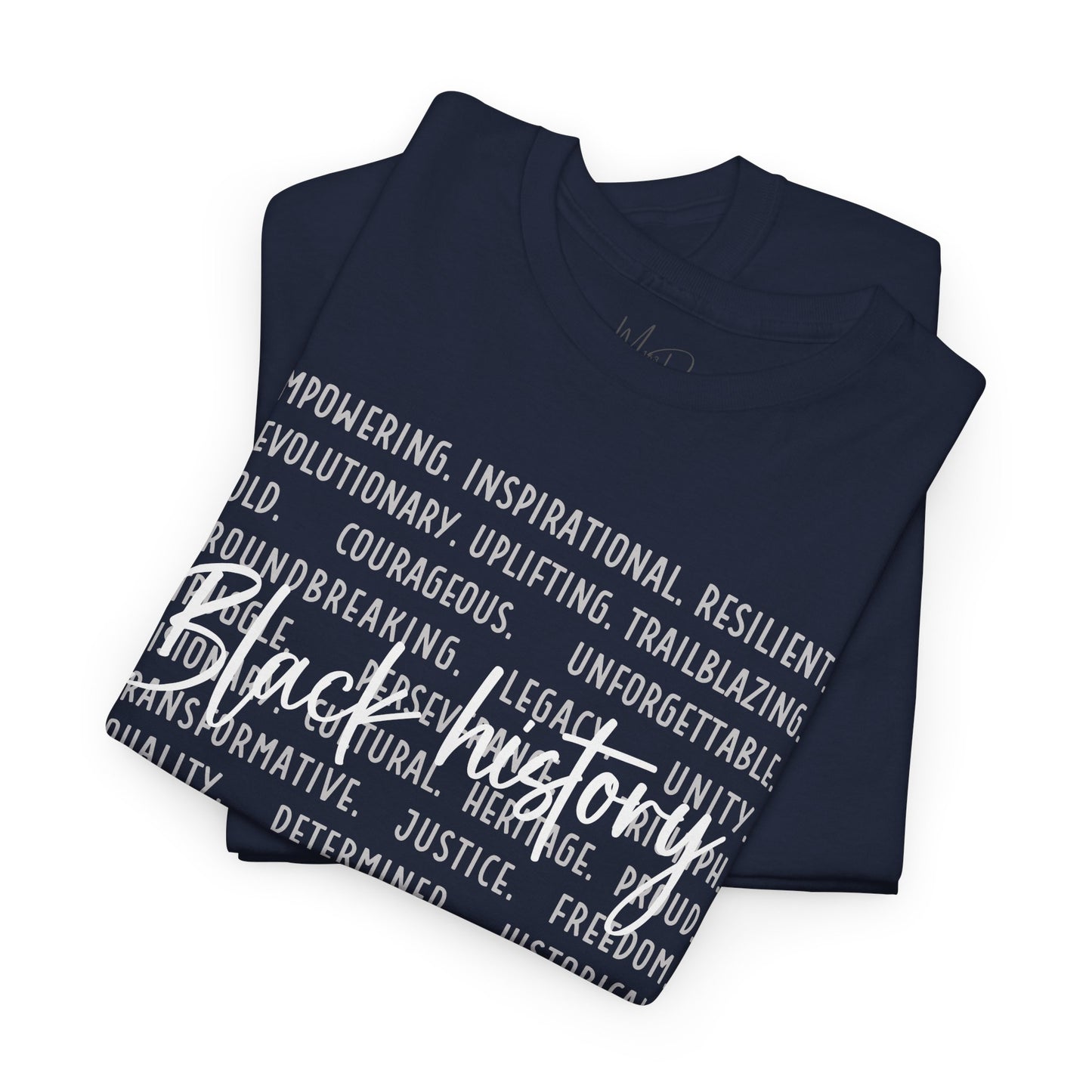 Black History - Empowerment | White Font | T-Shirt