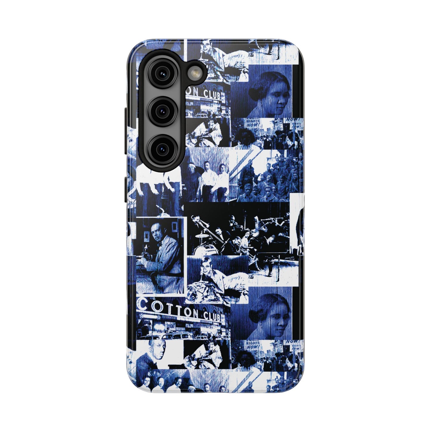 Black History 1920's Greatness (Blue) (Black Version) Samsung Case