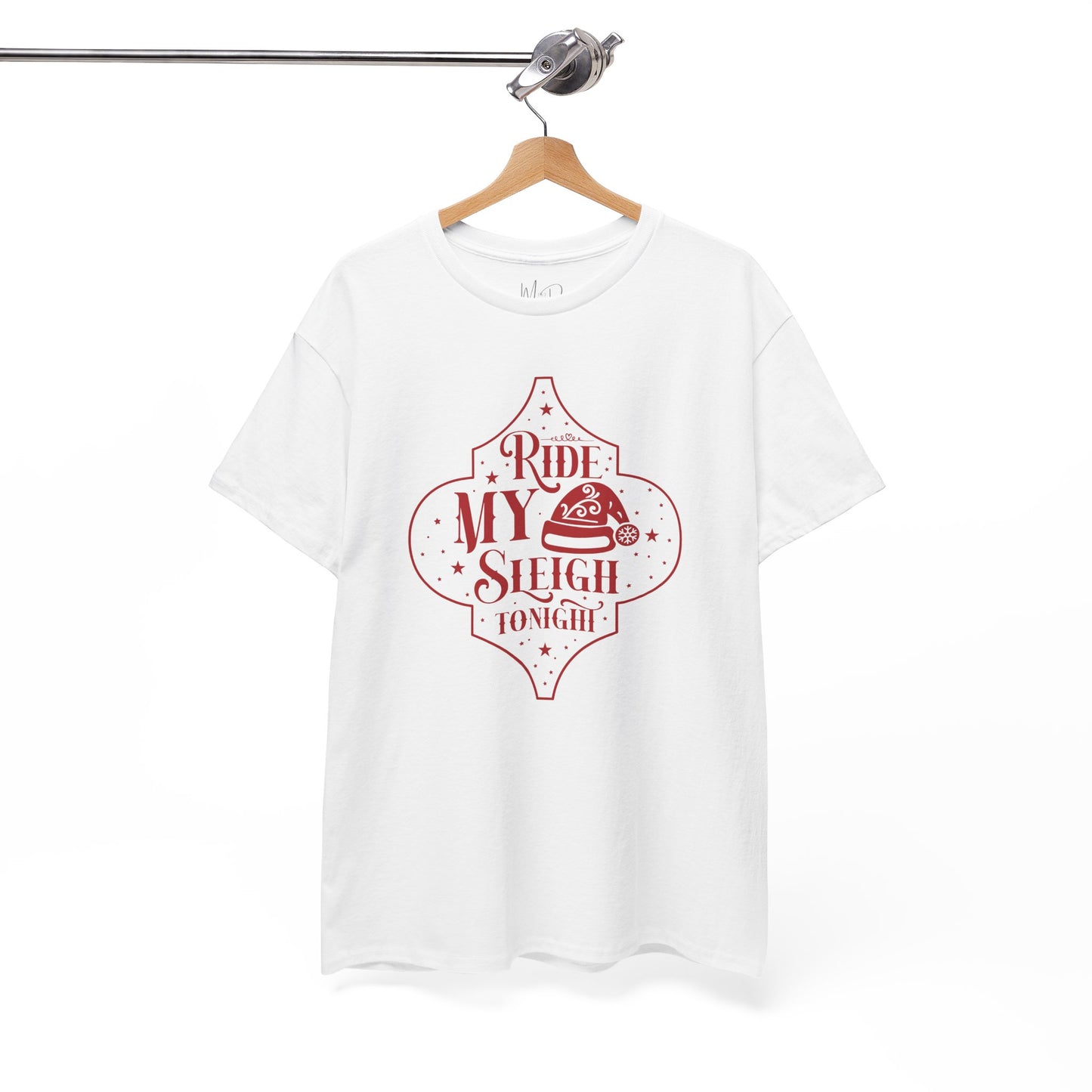 Ride My Sleigh Tonight | T-Shirt | Red Print