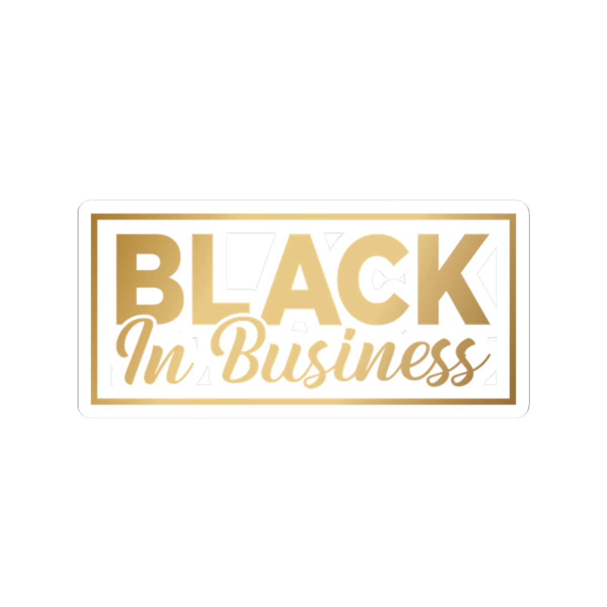 Black In Business | Kriss-Cut Stickers