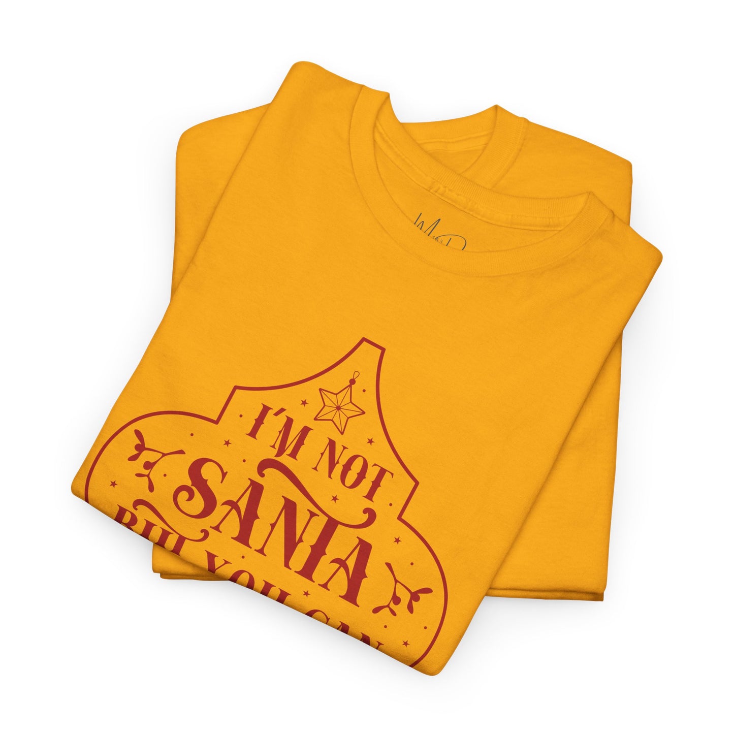 I’m Not Santa, But You Can Sit on My Lap | T-Shirt | Red Print