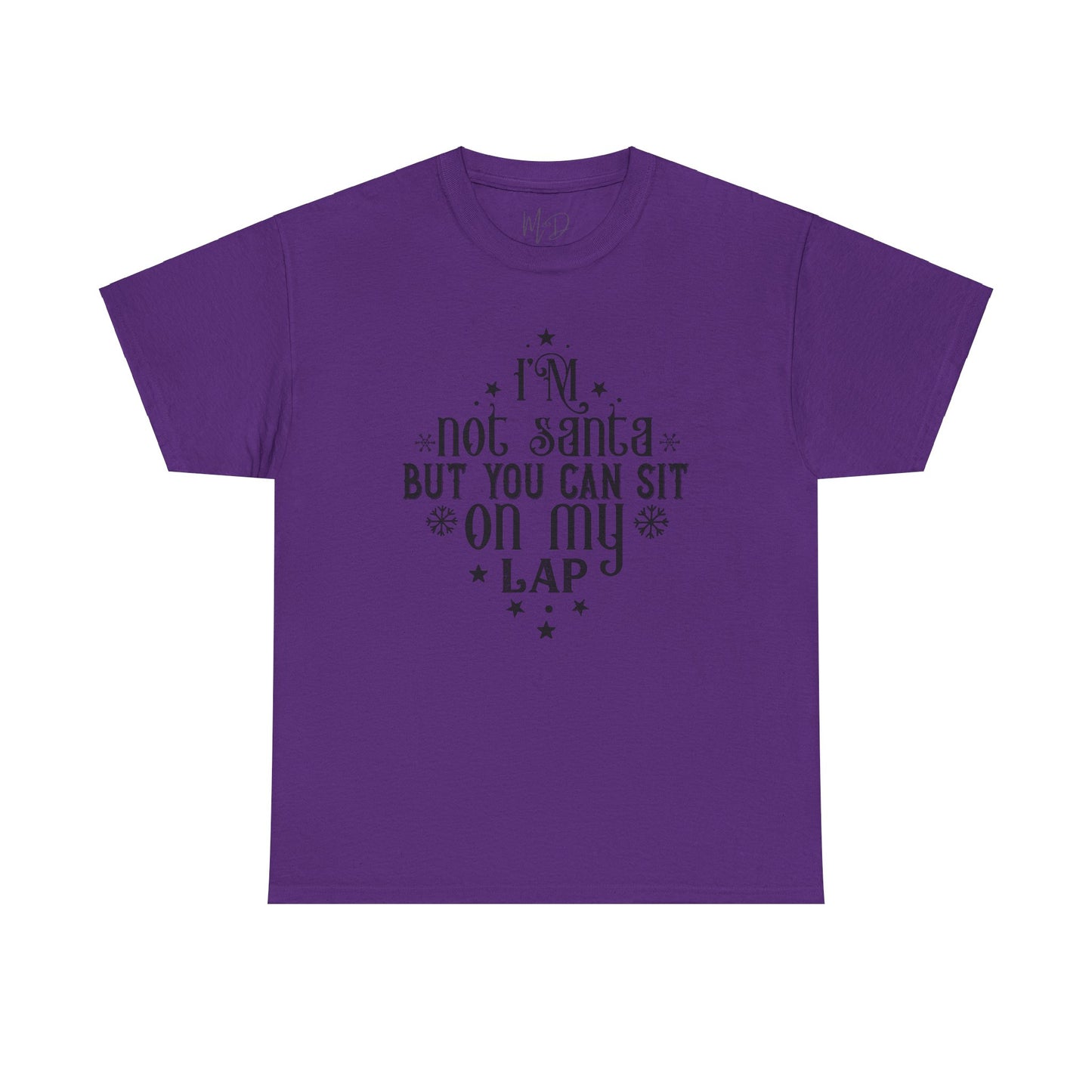 I’m Not Santa, But You Can Sit on My Lap | T-Shirt | Black Print