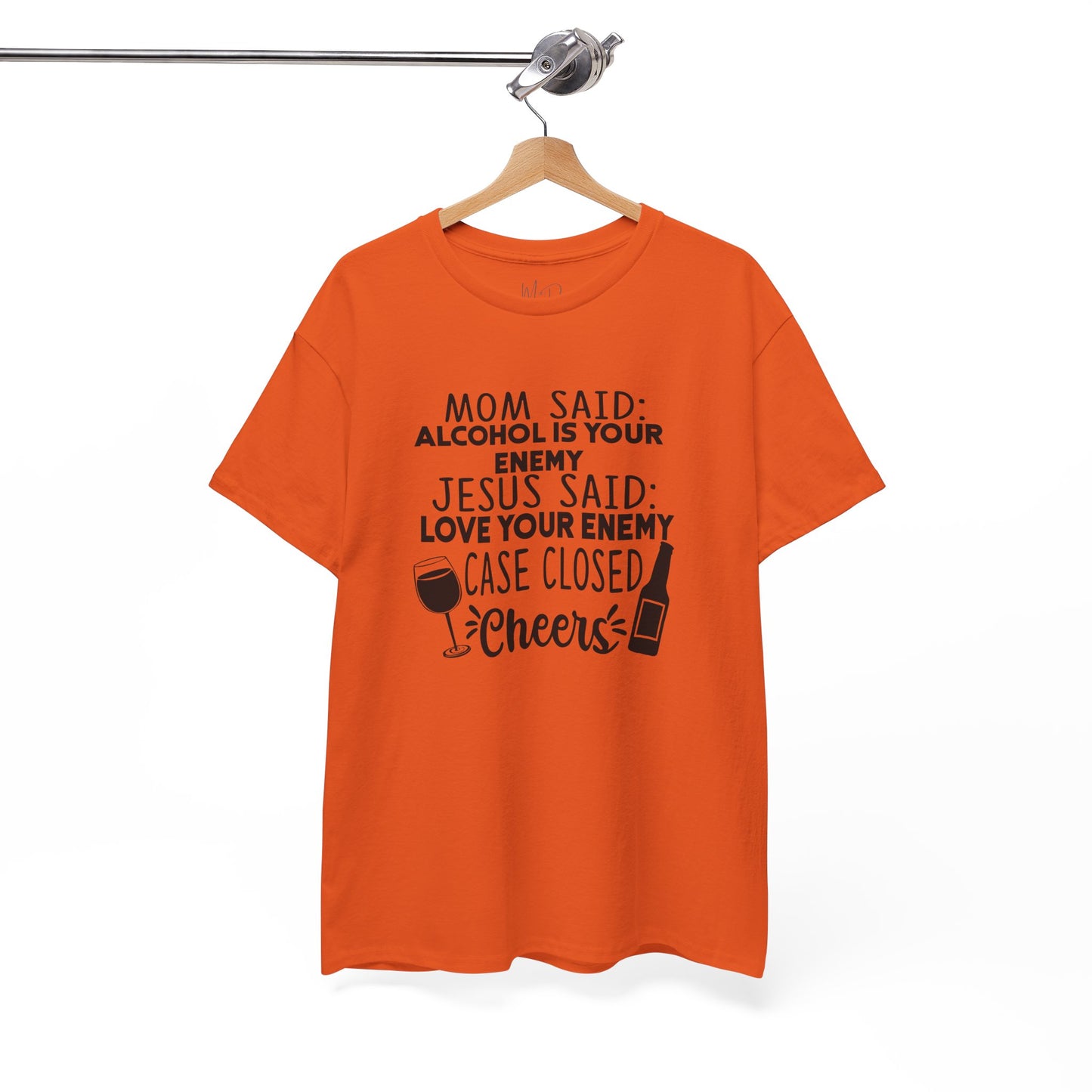 Alcohol Is Your Enemy | T-Shirt | Black Print