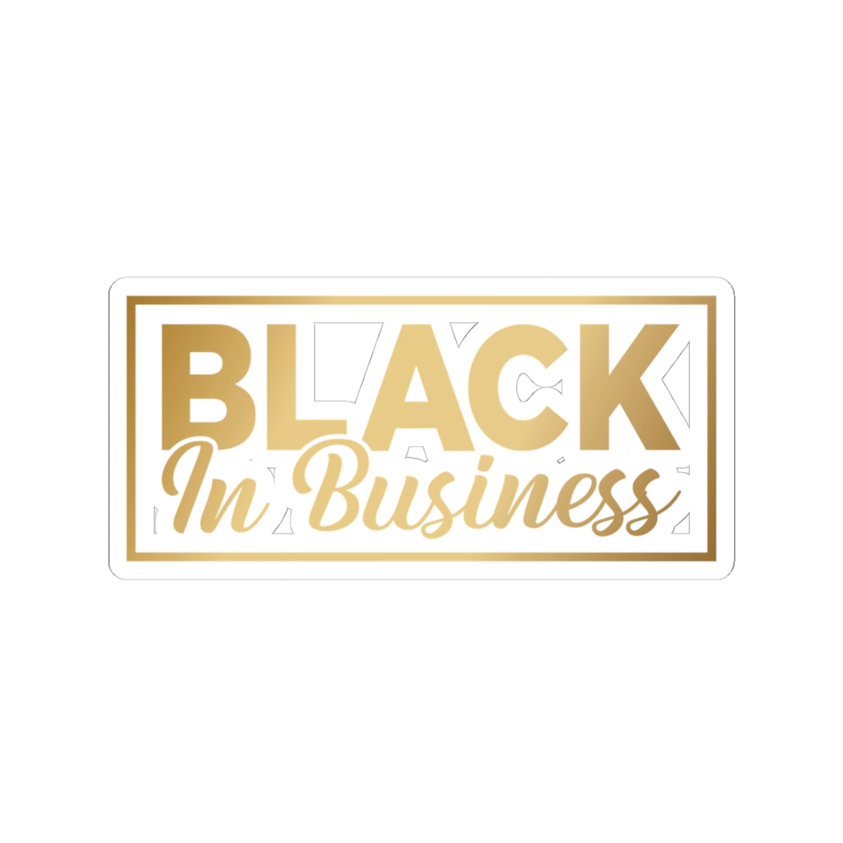 Black In Business | Kriss-Cut Stickers