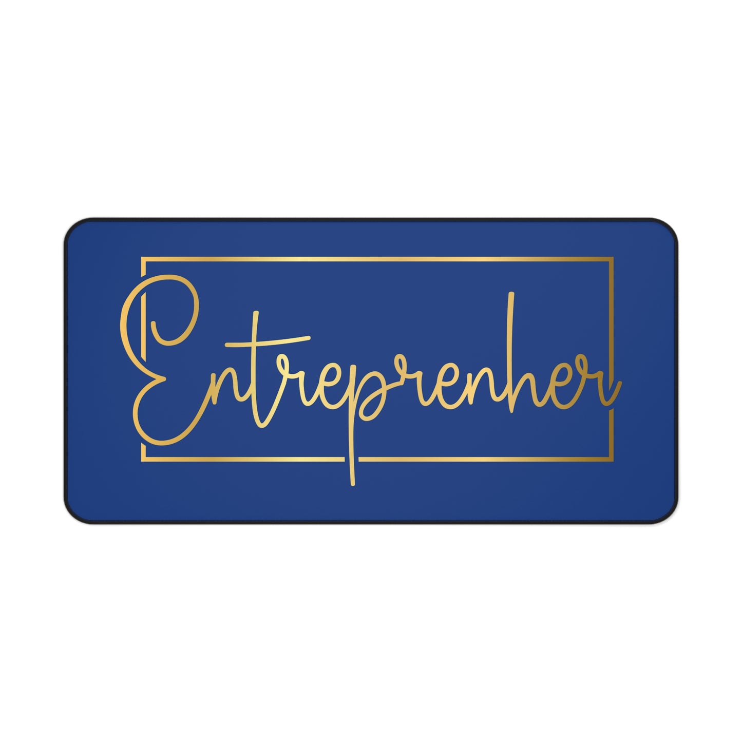 Entrepreneur | Desk Mat | Blue
