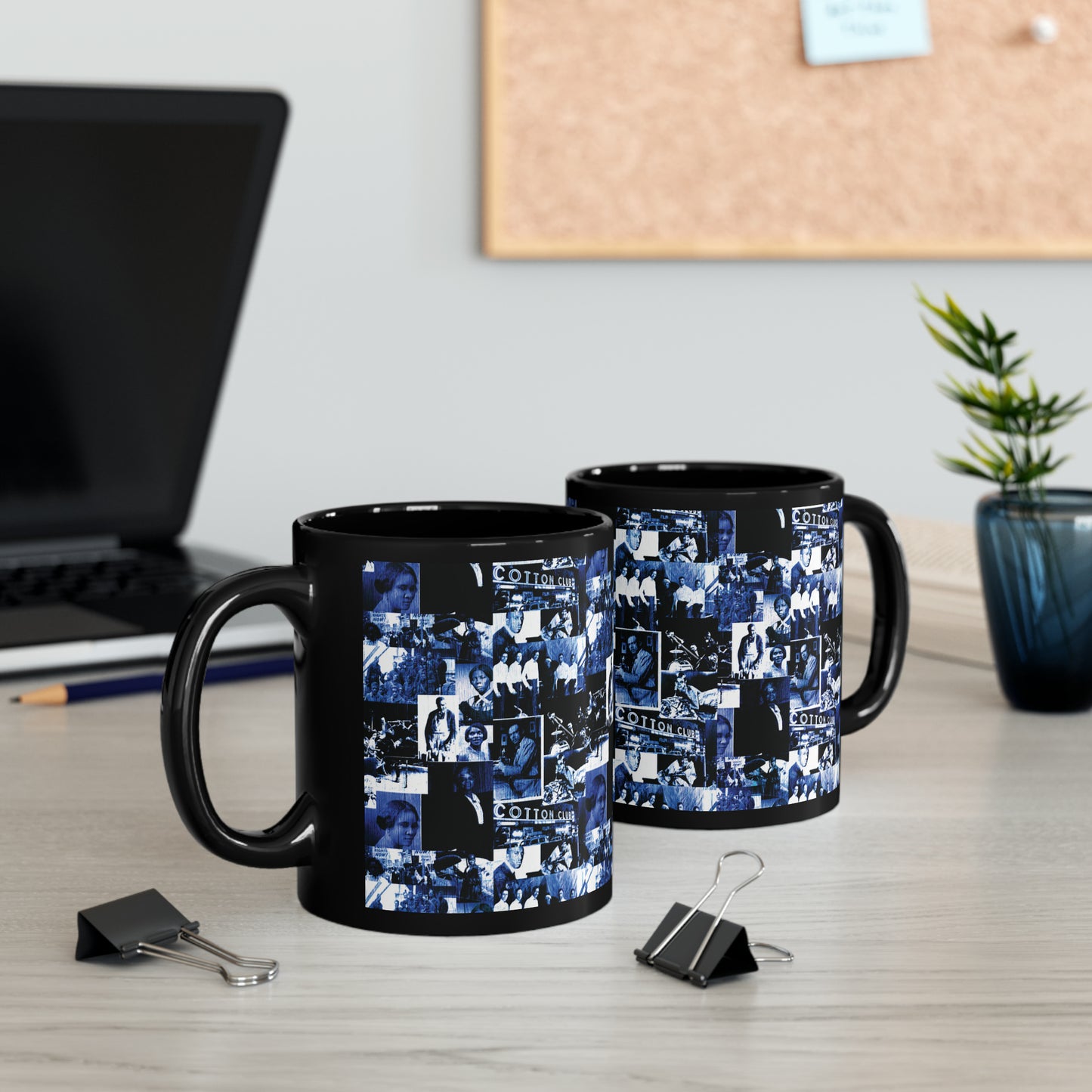 Black History 1920's Greatness (Blue) (Black Version) |Coffee & Tea Mug | Full Print| 11 Oz.