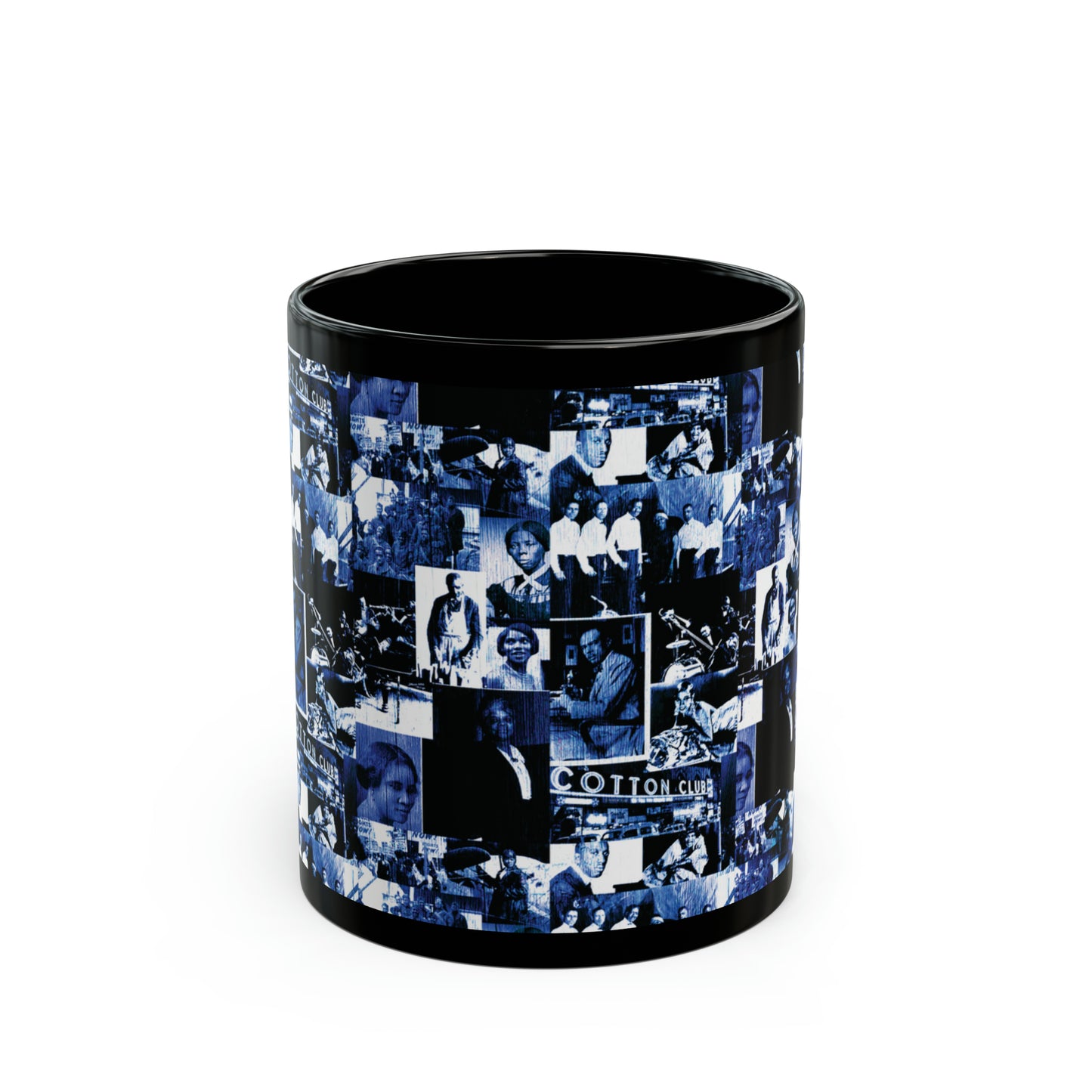 Black History 1920's Greatness (Blue) (Black Version) |Coffee & Tea Mug | Full Print| 11 Oz.