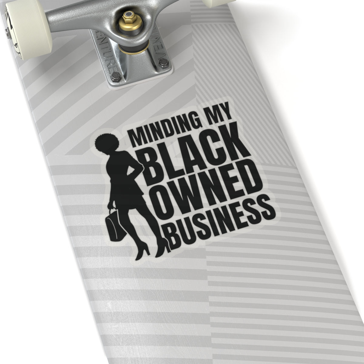 Minding My Black Owned Business (Version 1) | Kriss-Cut Stickers