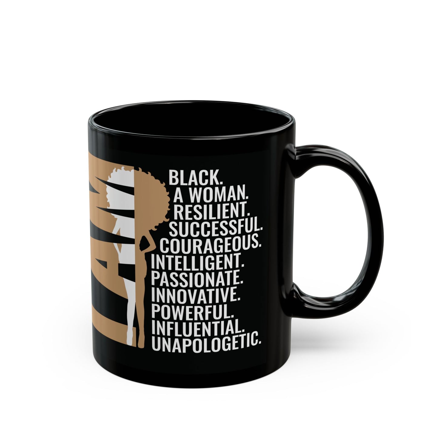 I AM| 11oz or 15 oz Mug| Black