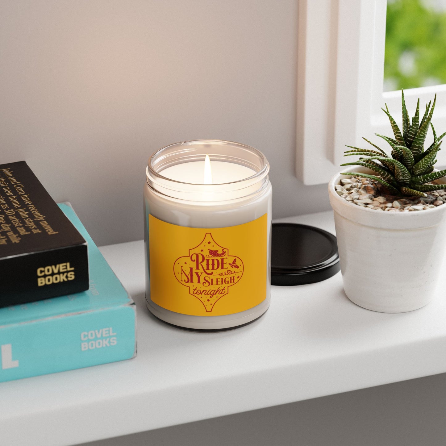 Ride My Sleigh Tonight (Version 1)| Candle | (Yellow Label) | 9 Oz