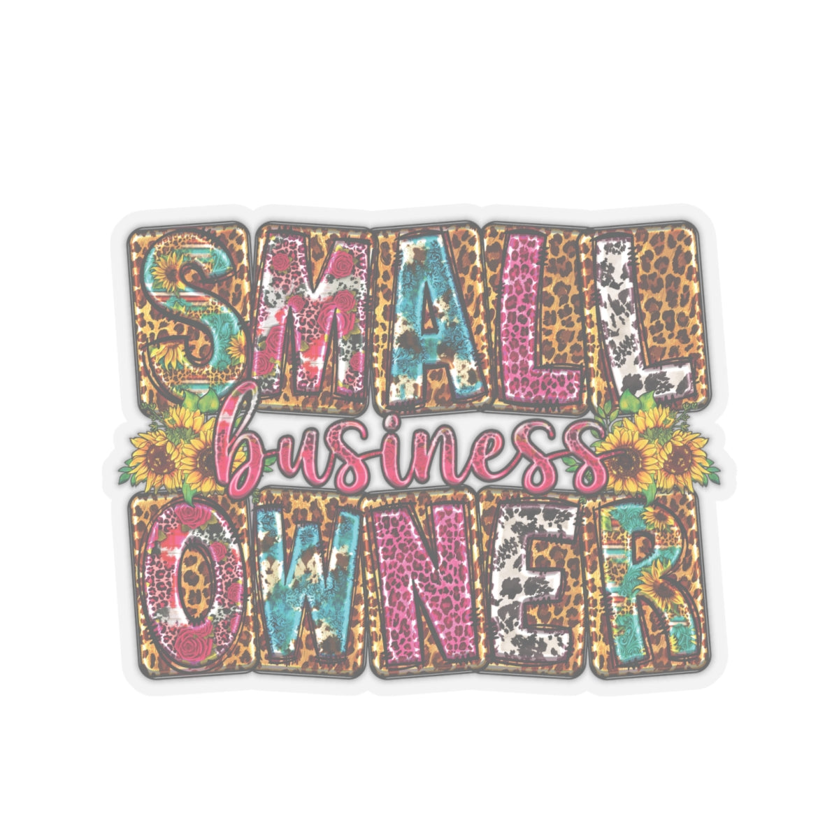 Small Business Owner | Version 2 |Kriss-Cut Stickers