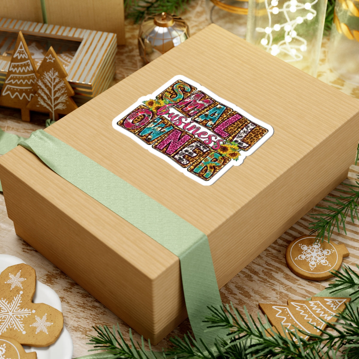Small Business Owner | Version 2 |Kriss-Cut Stickers