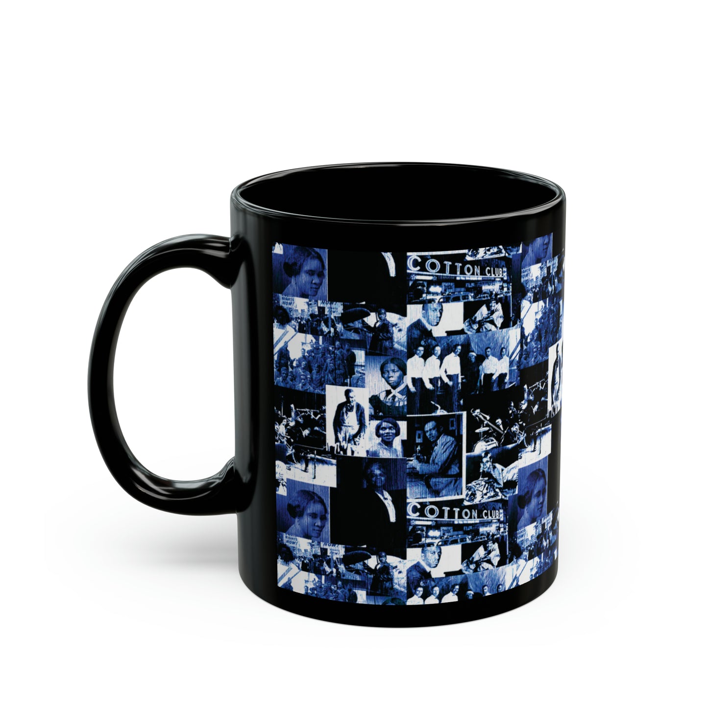Black History 1920's Greatness (Blue) (Black Version) |Coffee & Tea Mug | Full Print| 11 Oz.