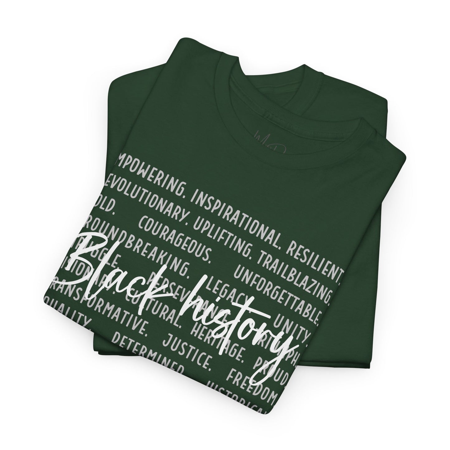 Black History - Empowerment | White Font | T-Shirt