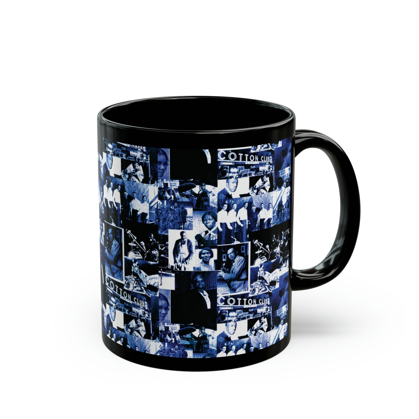 Black History 1920's Greatness (Blue) (Black Version) |Coffee & Tea Mug | Full Print| 11 Oz.