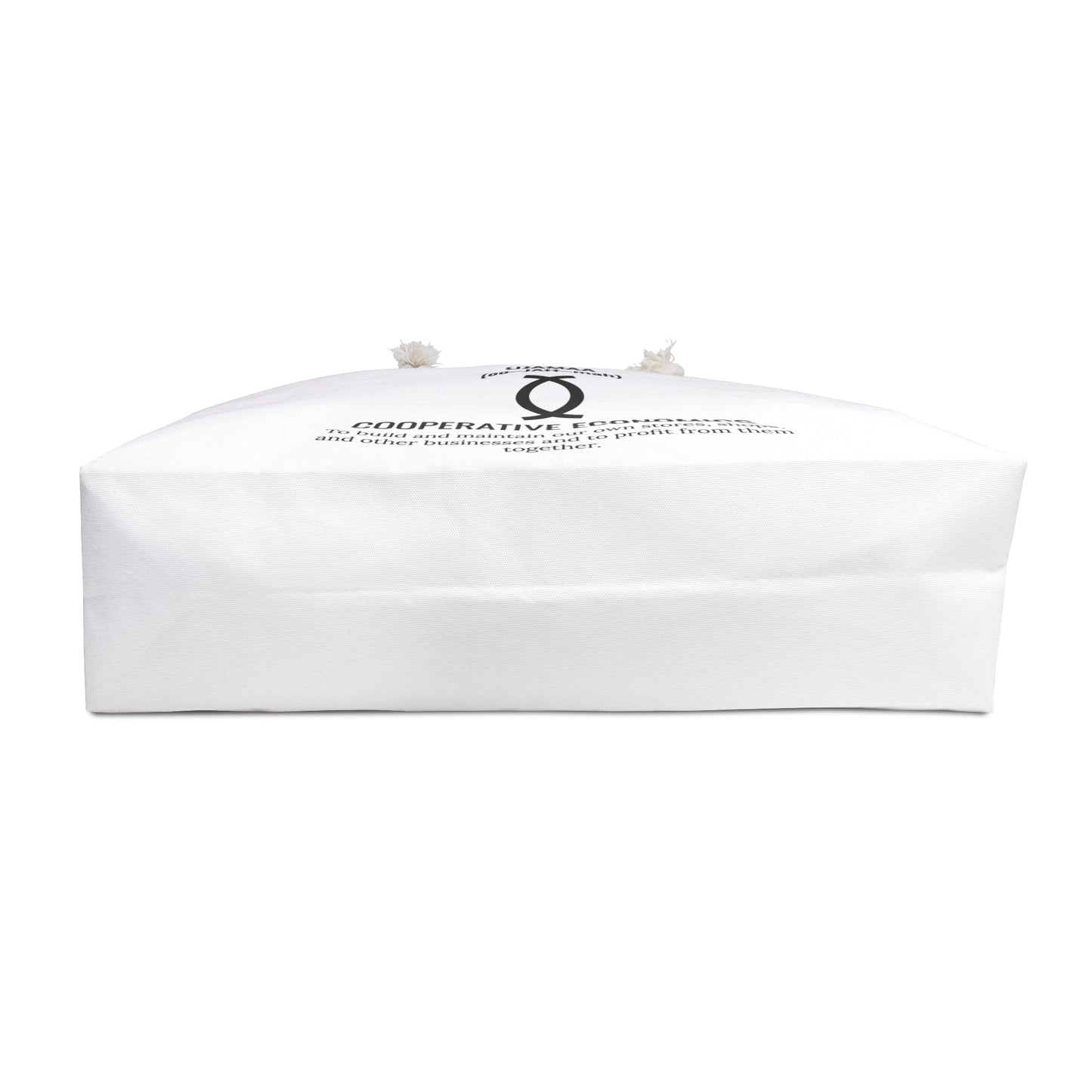 Ujamaa (Day 4) |Cooperative Economics | Weekender Bag |White