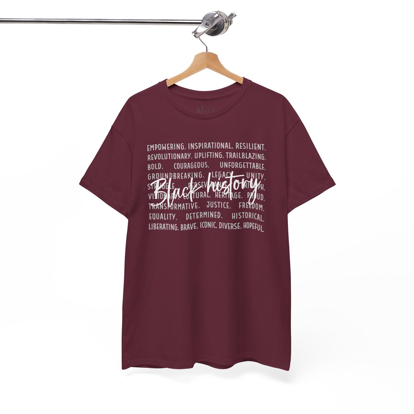 Black History - Empowerment | White Font | T-Shirt