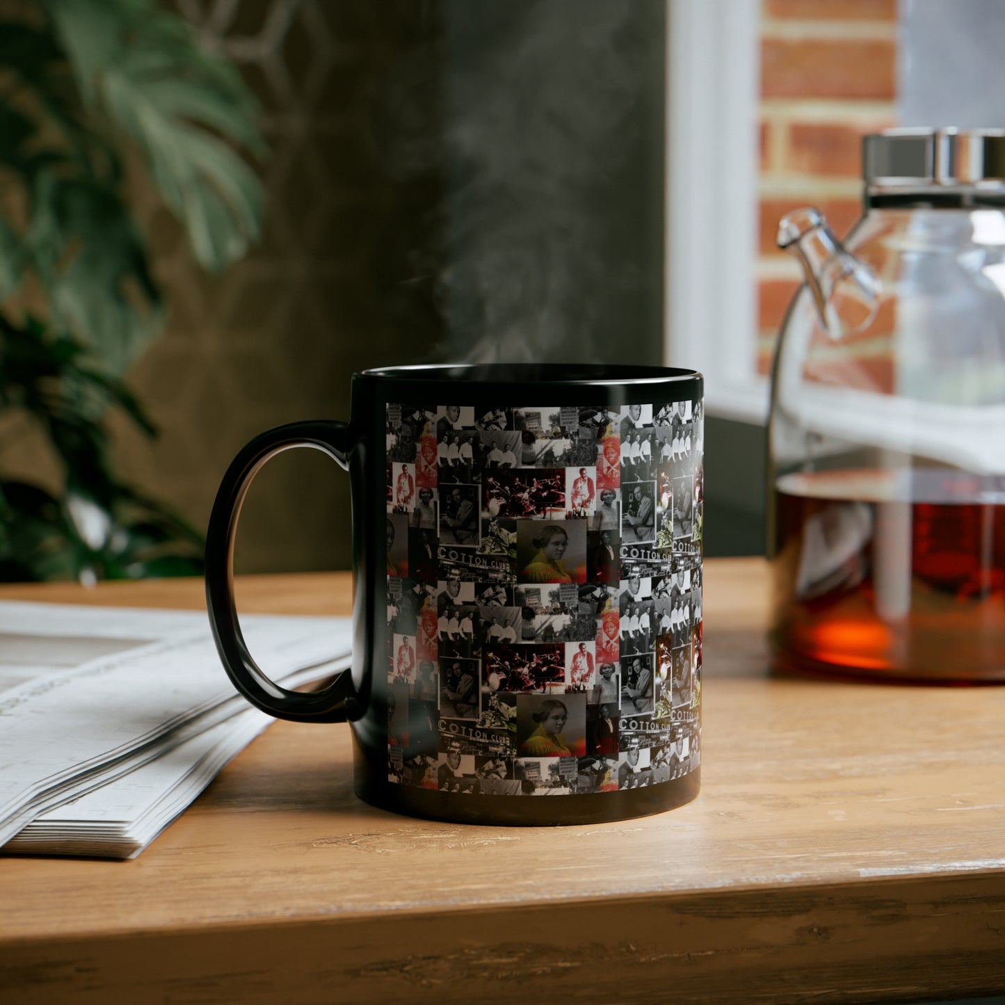 Black History 1920's Greatness (Red) (Black Version) |Coffee & Tea Mug | Full Print| 11 Oz.