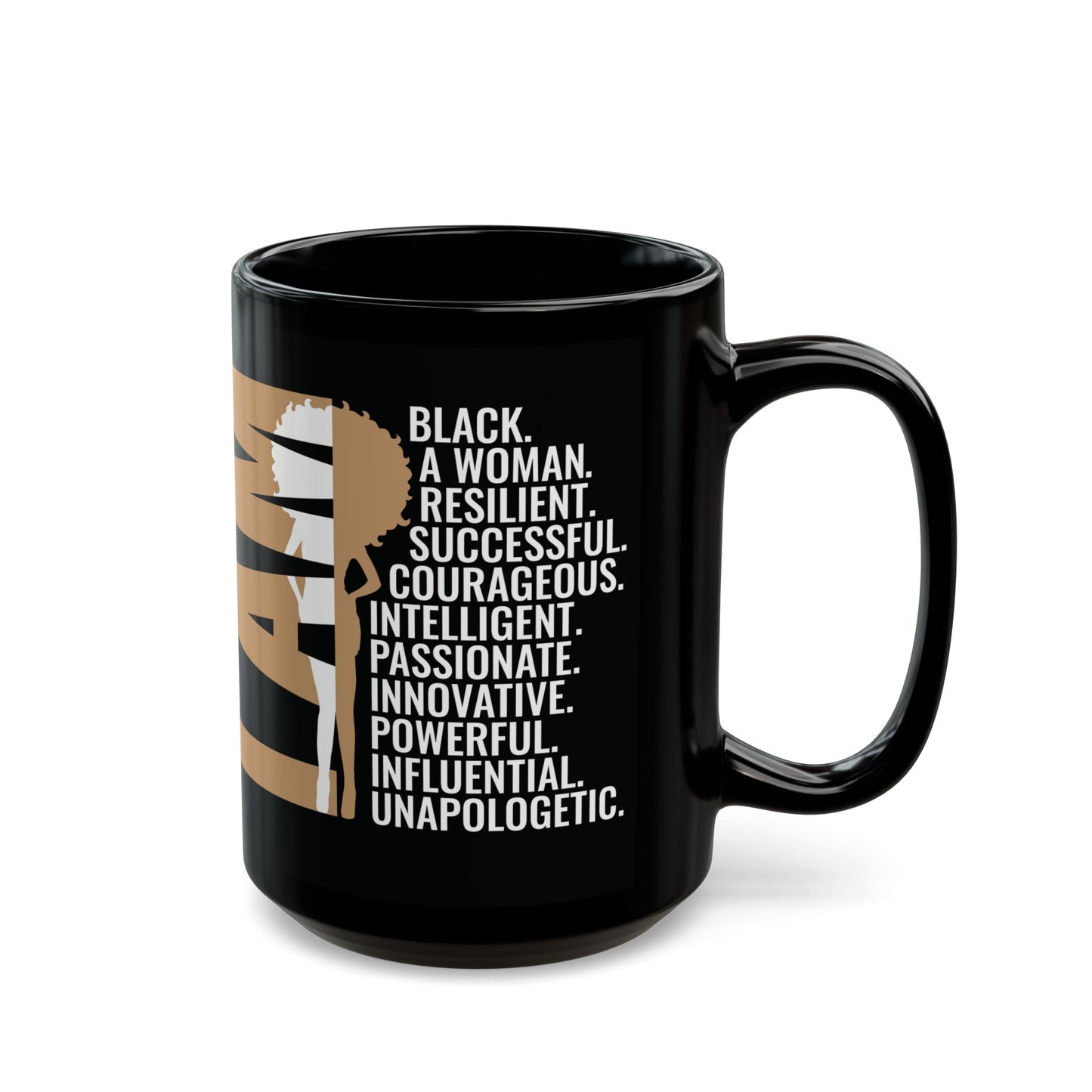 I AM| 11oz or 15 oz Mug| Black