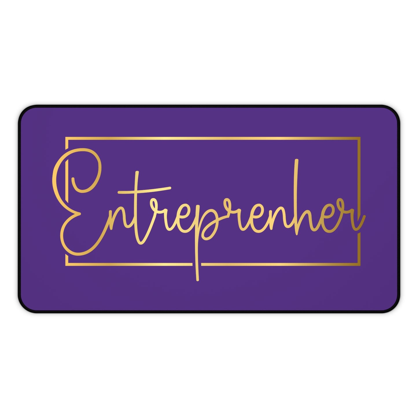 Entrepreneur | Desk Mat | Purple