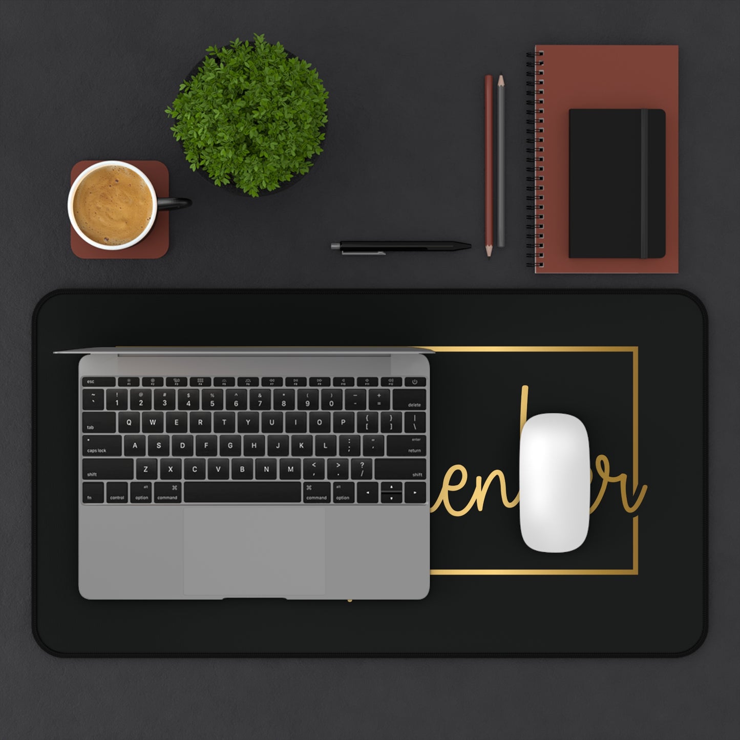 Entrepreneur | Desk Mat | Black