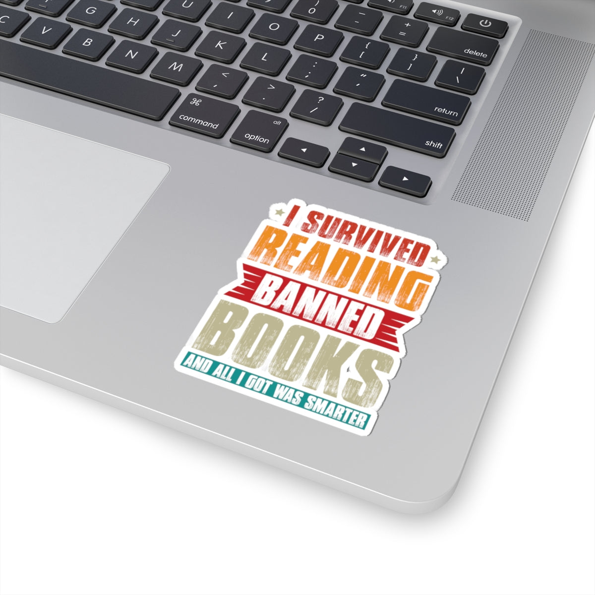 I Survived Reading Banned Books | Kriss-Cut Stickers | Multicolor