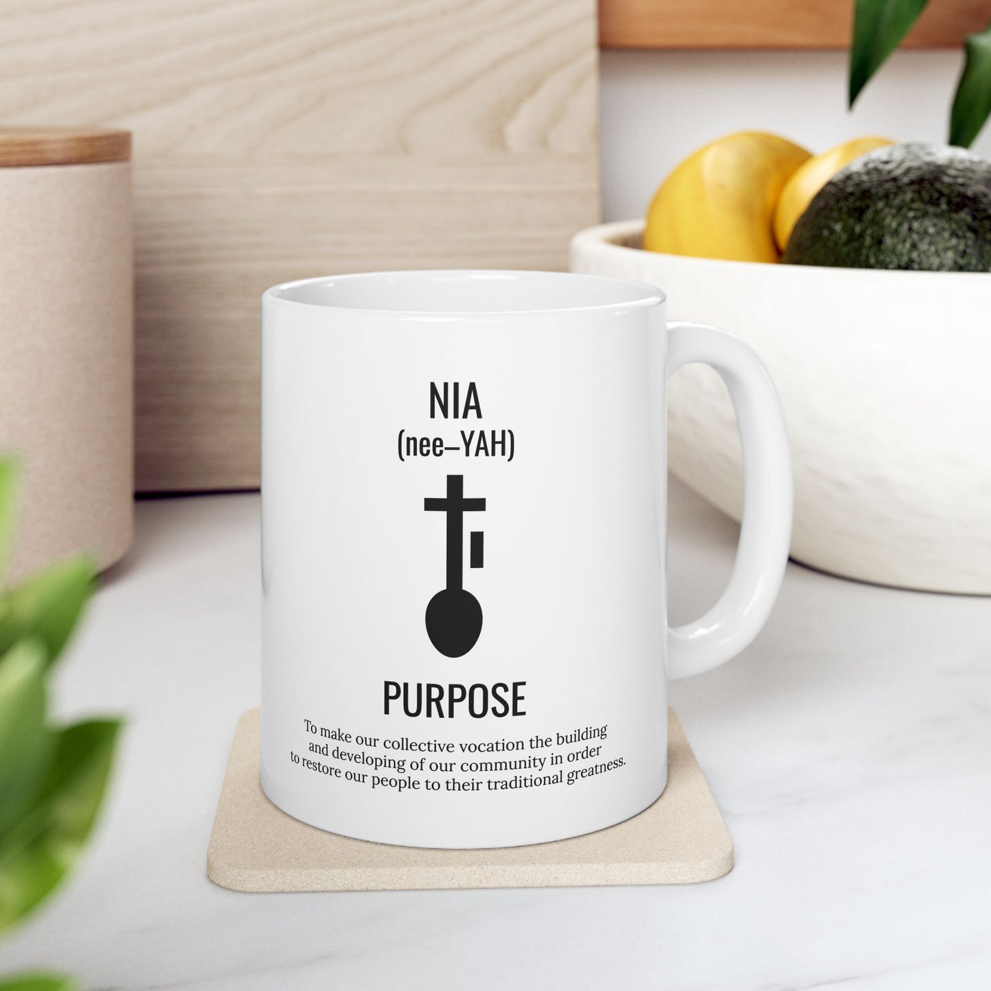 Nia (Day 5) | Purpose | 11oz Mug| White |
