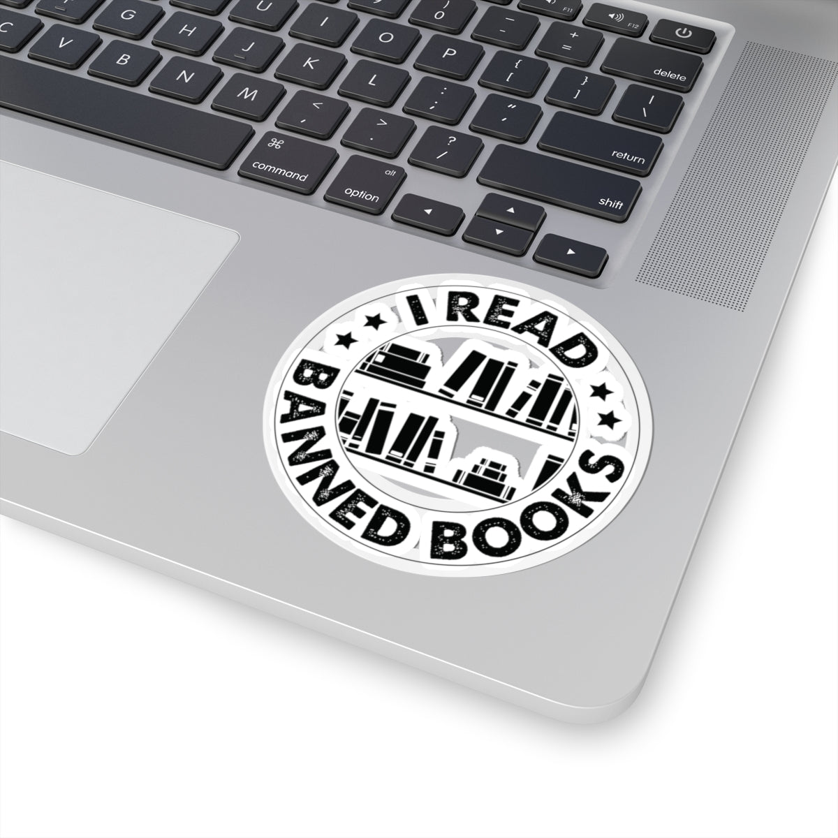 I Read Banned Books | Circle| Kriss-Cut Stickers