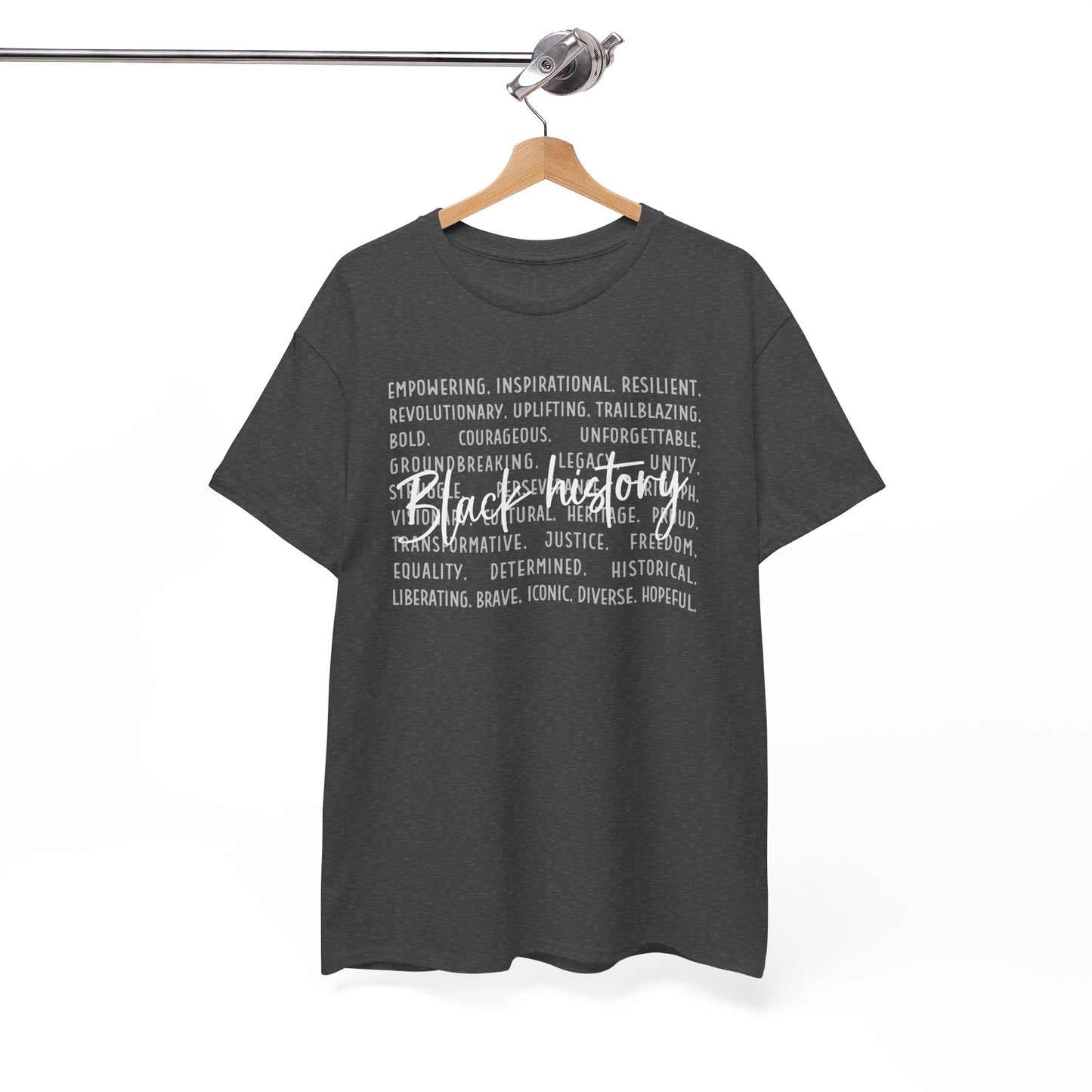 Black History - Empowerment | White Font | T-Shirt