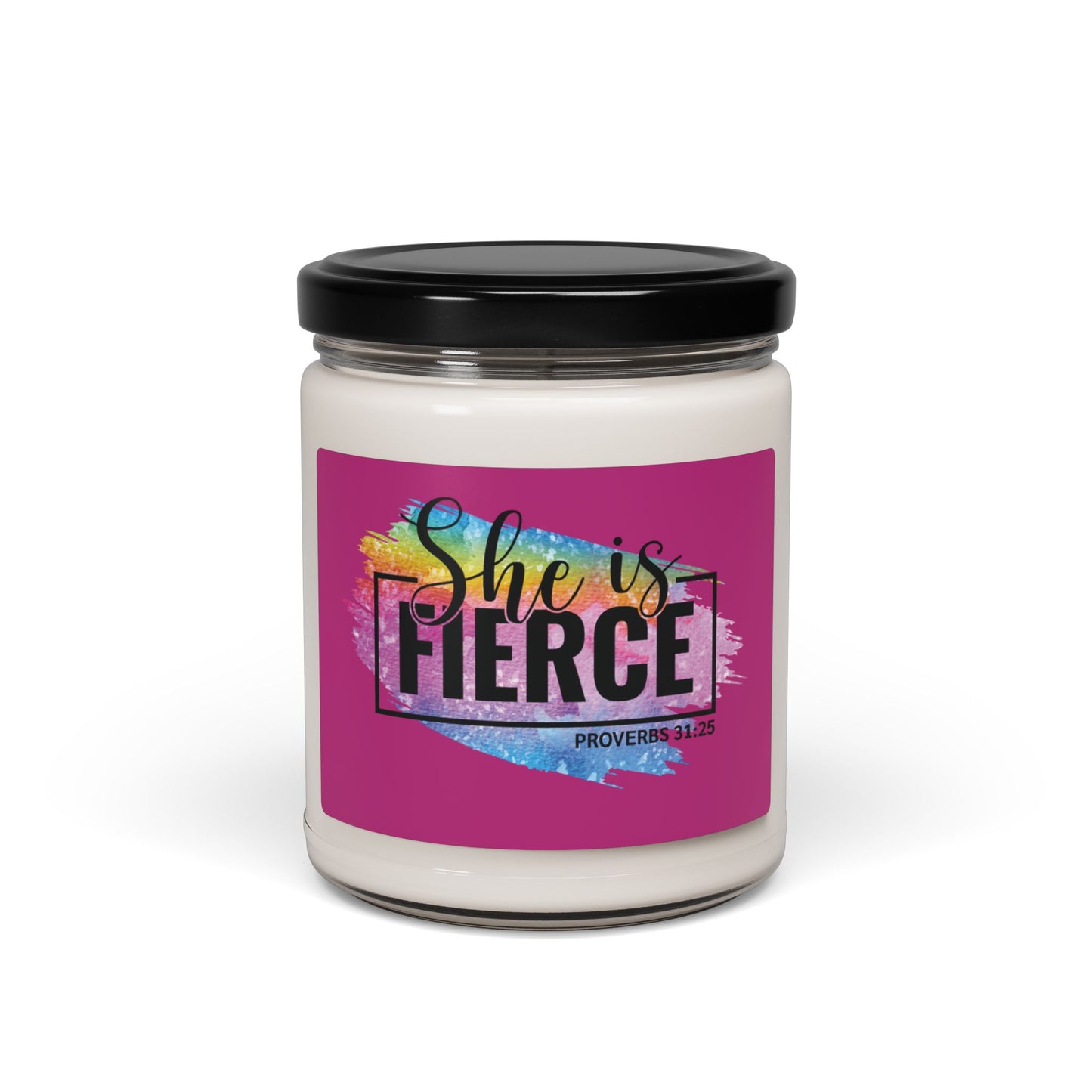 She Is Fierce | Candle | (Pink Label) | 9 Oz