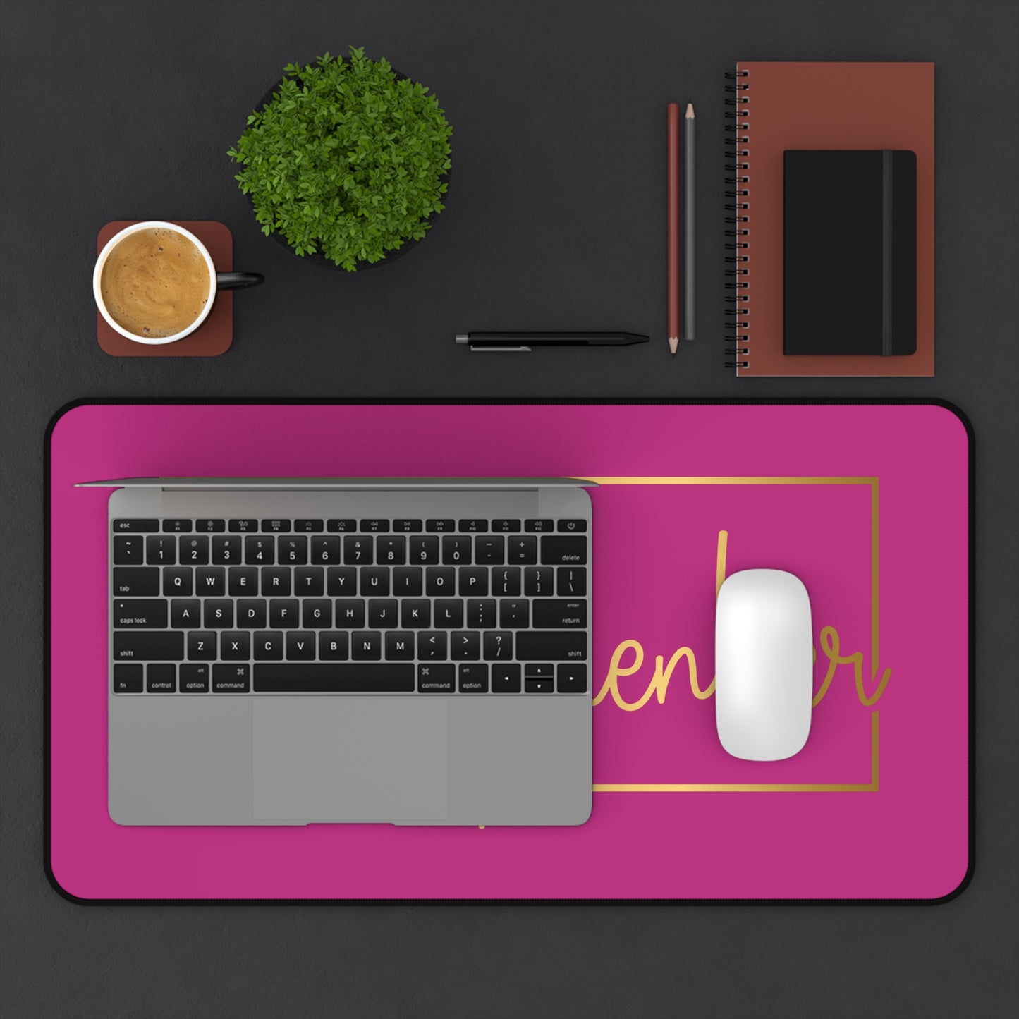 Entrepreneur | Desk Mat | Pink