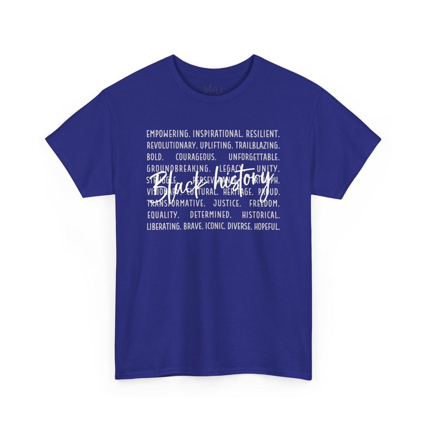 Black History - Empowerment | White Font | T-Shirt