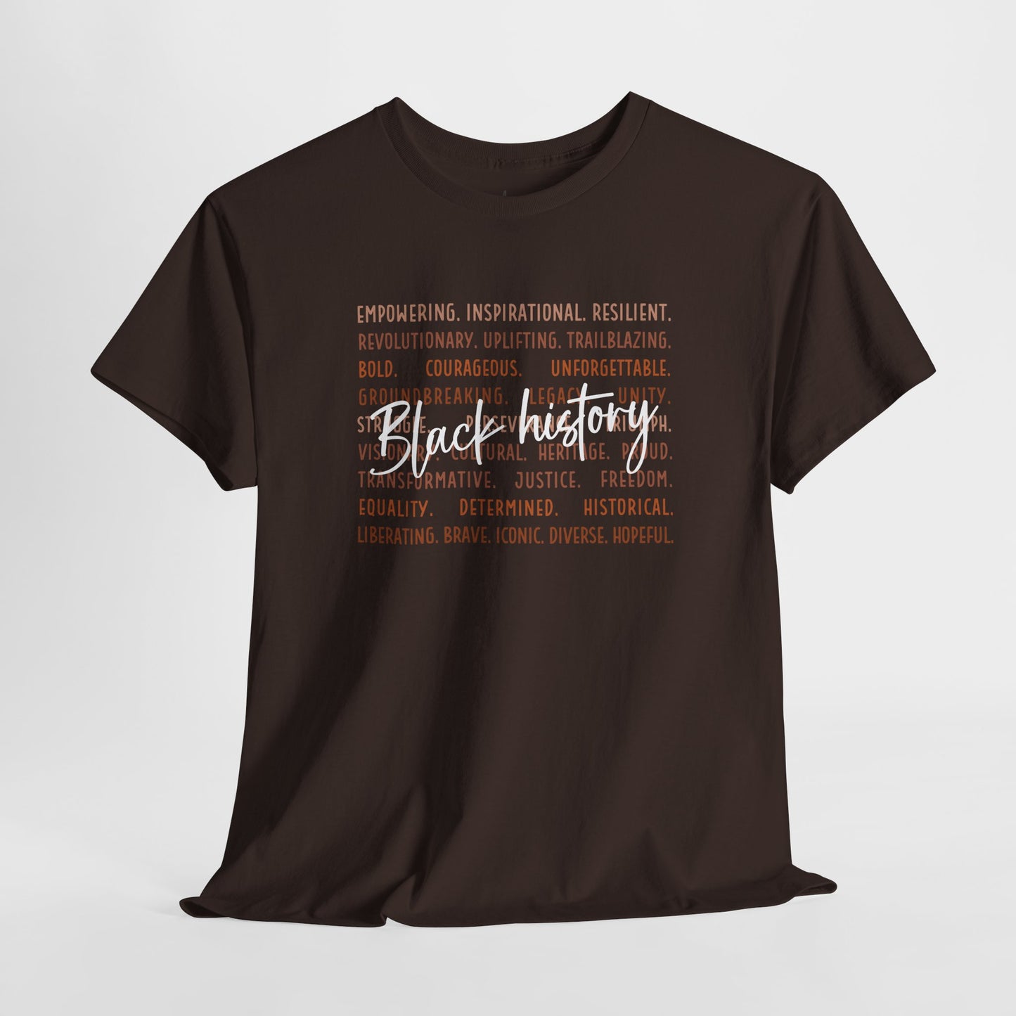 Black History - Empowerment | Brown Font | T-Shirt