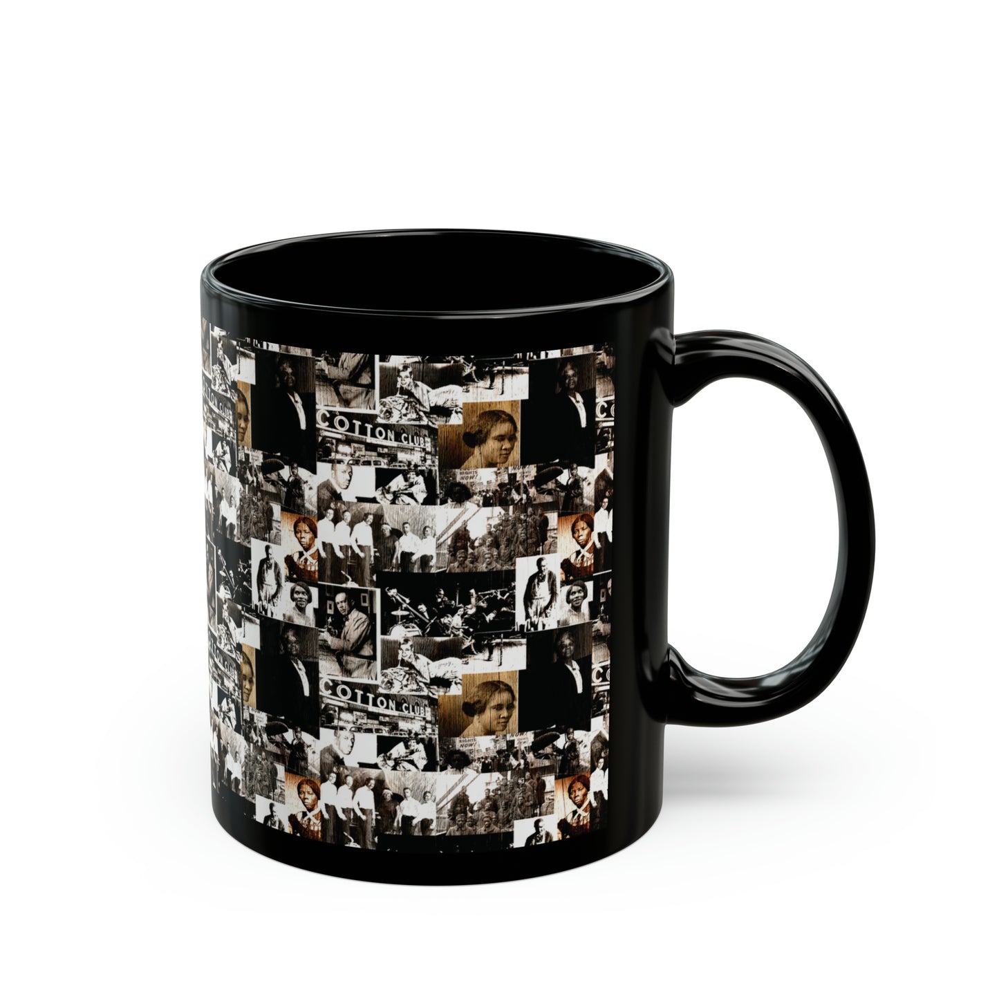 Black History 1920's Greatness (Brown) (Black Version) |Coffee & Tea Mug | Full Print| 11 Oz.