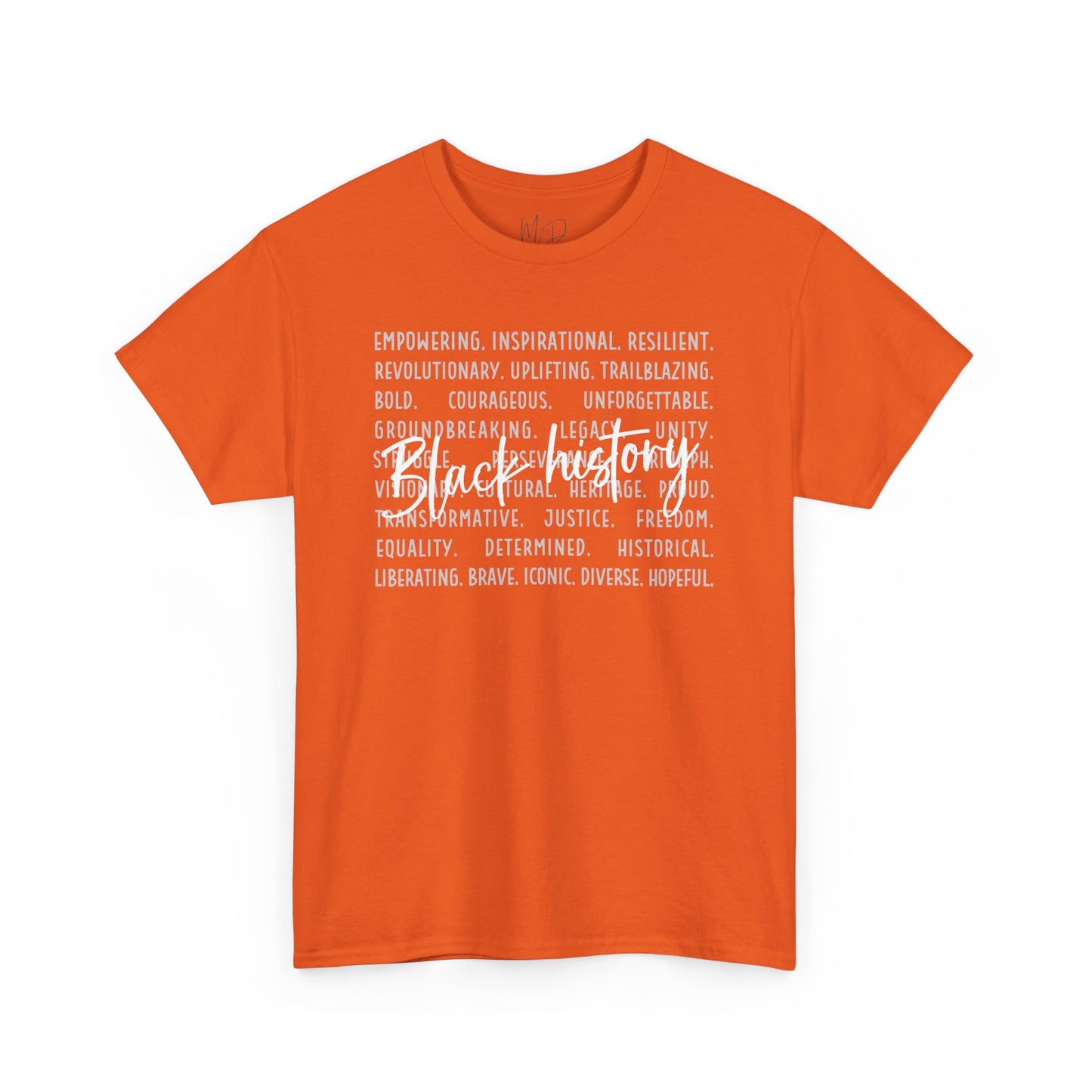 Black History - Empowerment | White Font | T-Shirt