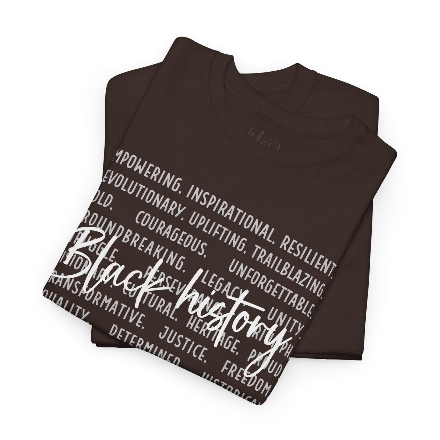 Black History - Empowerment | White Font | T-Shirt