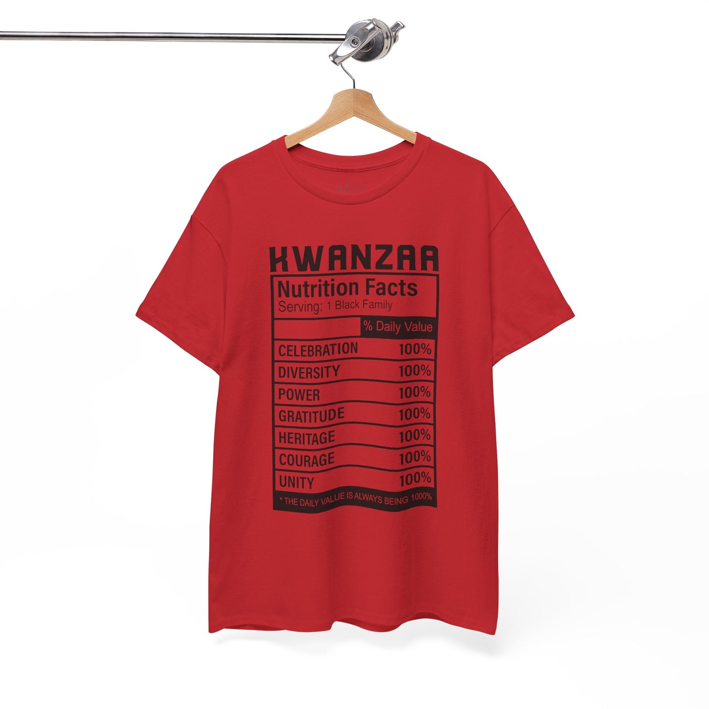 Kwanza Nutritional Facts | T-Shirt