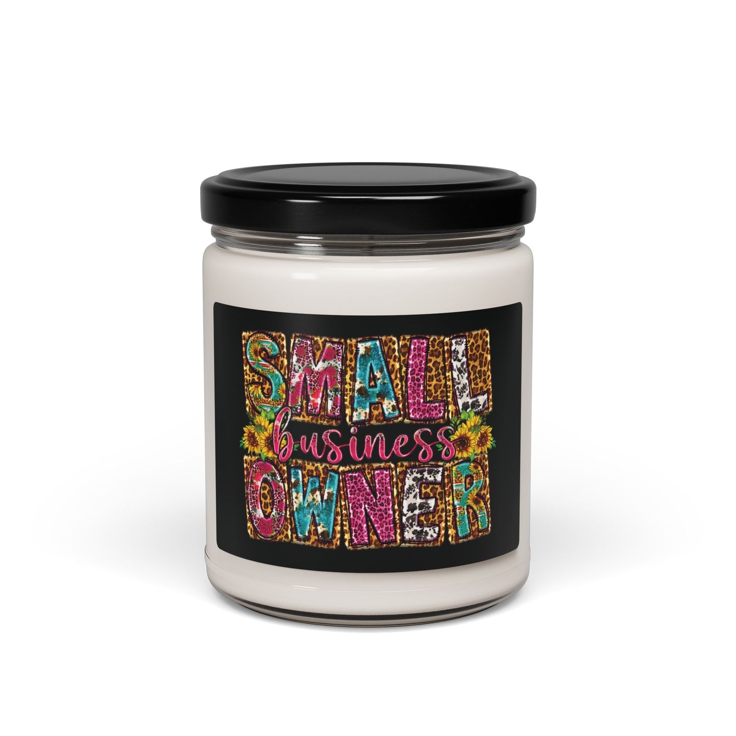 Small Business Owner | Candle |Black |Label |9 Oz |Version 2