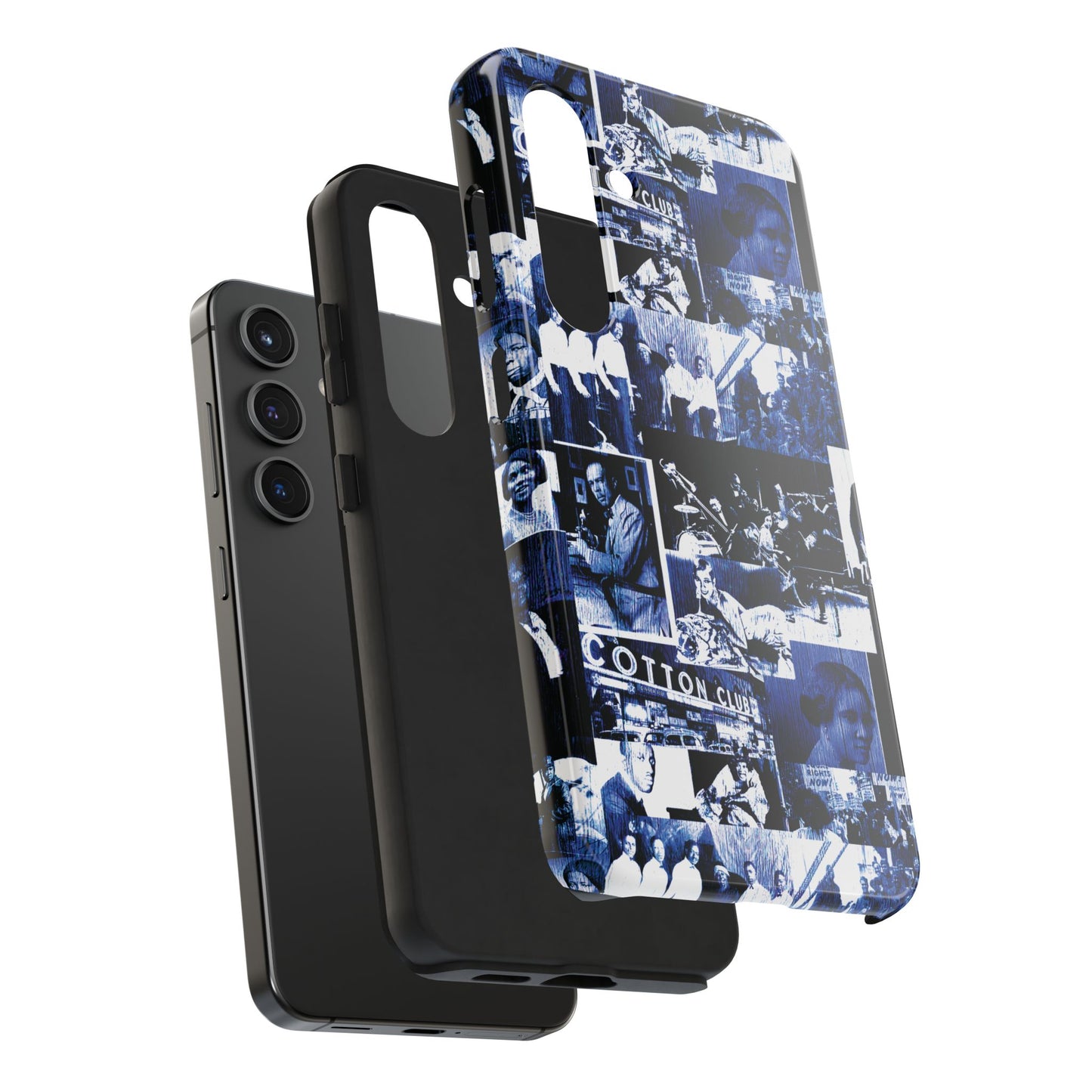 Black History 1920's Greatness (Blue) (Black Version) Samsung Case