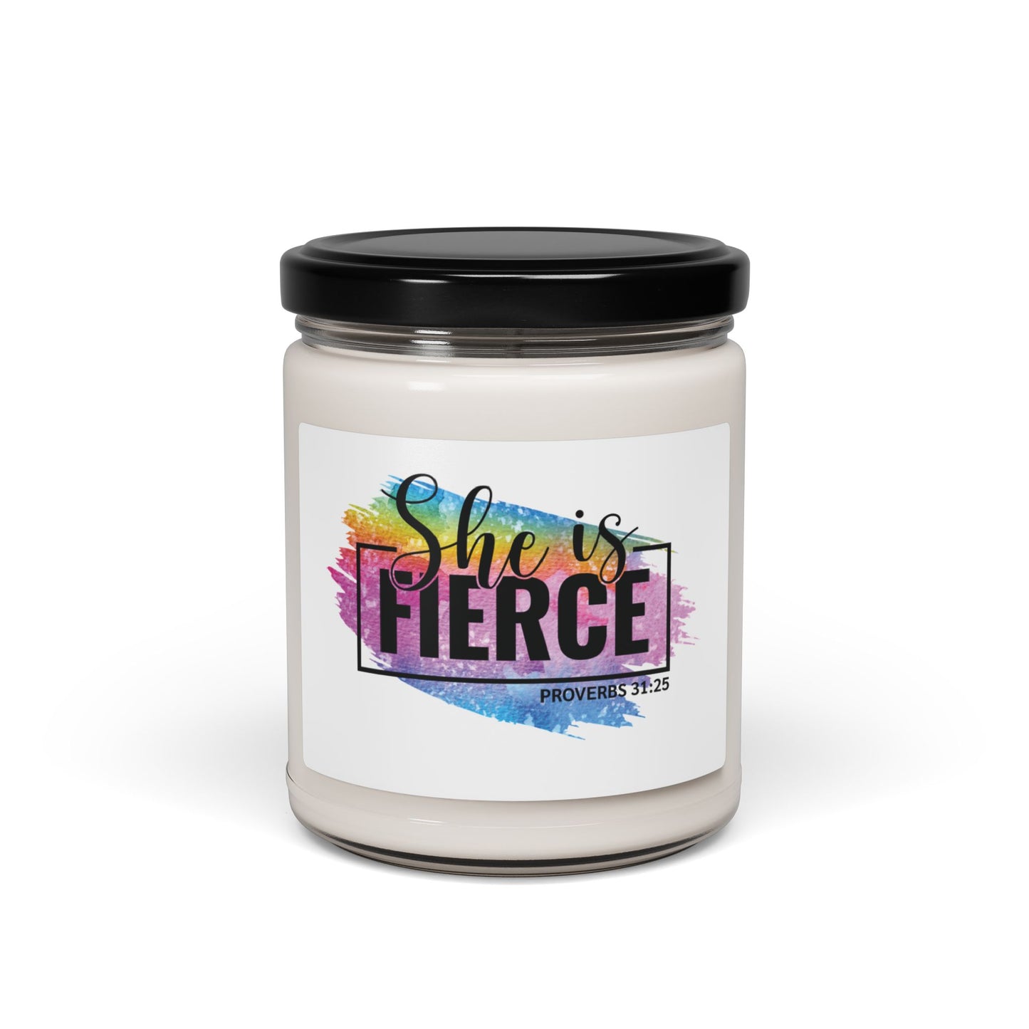 She Is Fierce | Candle | (White Label) | 9 Oz