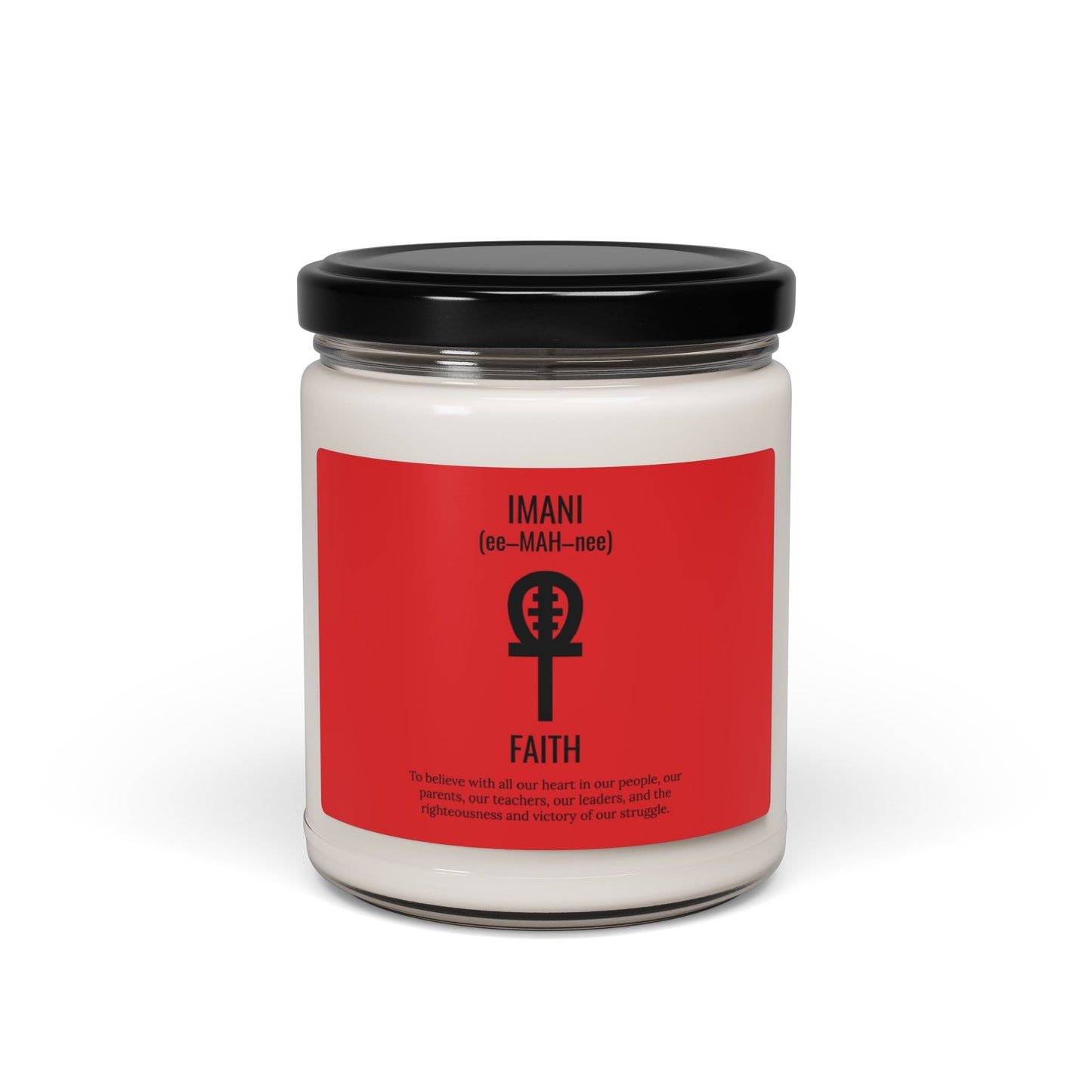 Imani (Day 7) Faith | Candle |(Red Label)| 9 Oz
