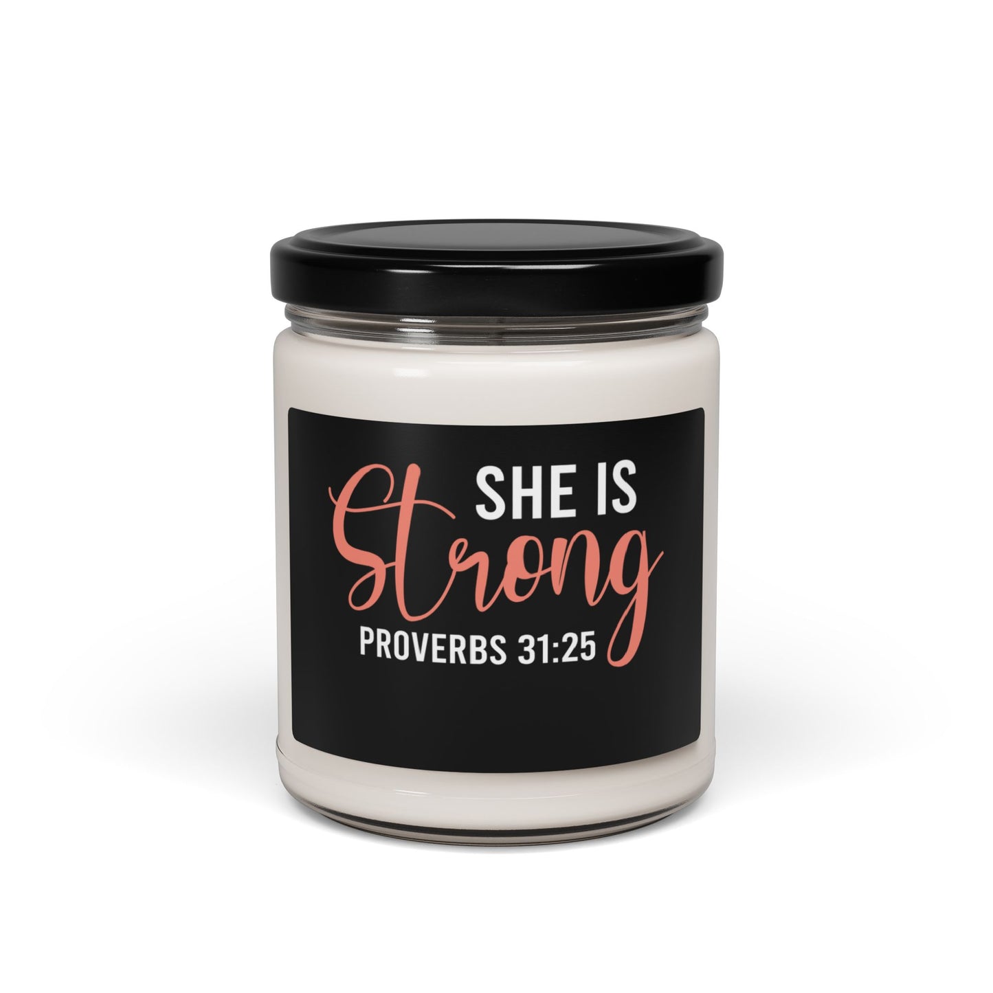 Strong | Candle | (Black Label) | 9 Oz