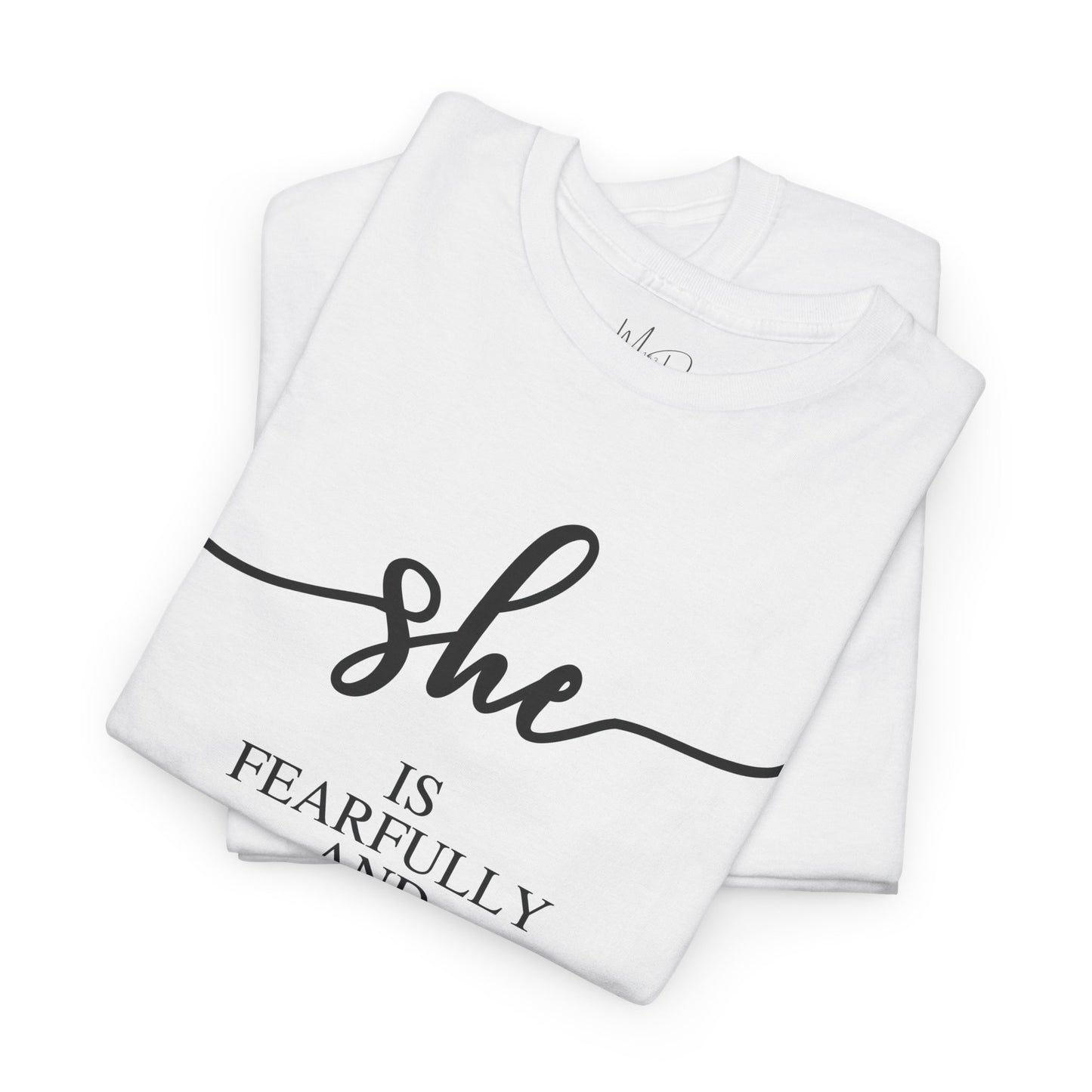 She Is (Version 2) | T-Shirt |Psalms 139.14