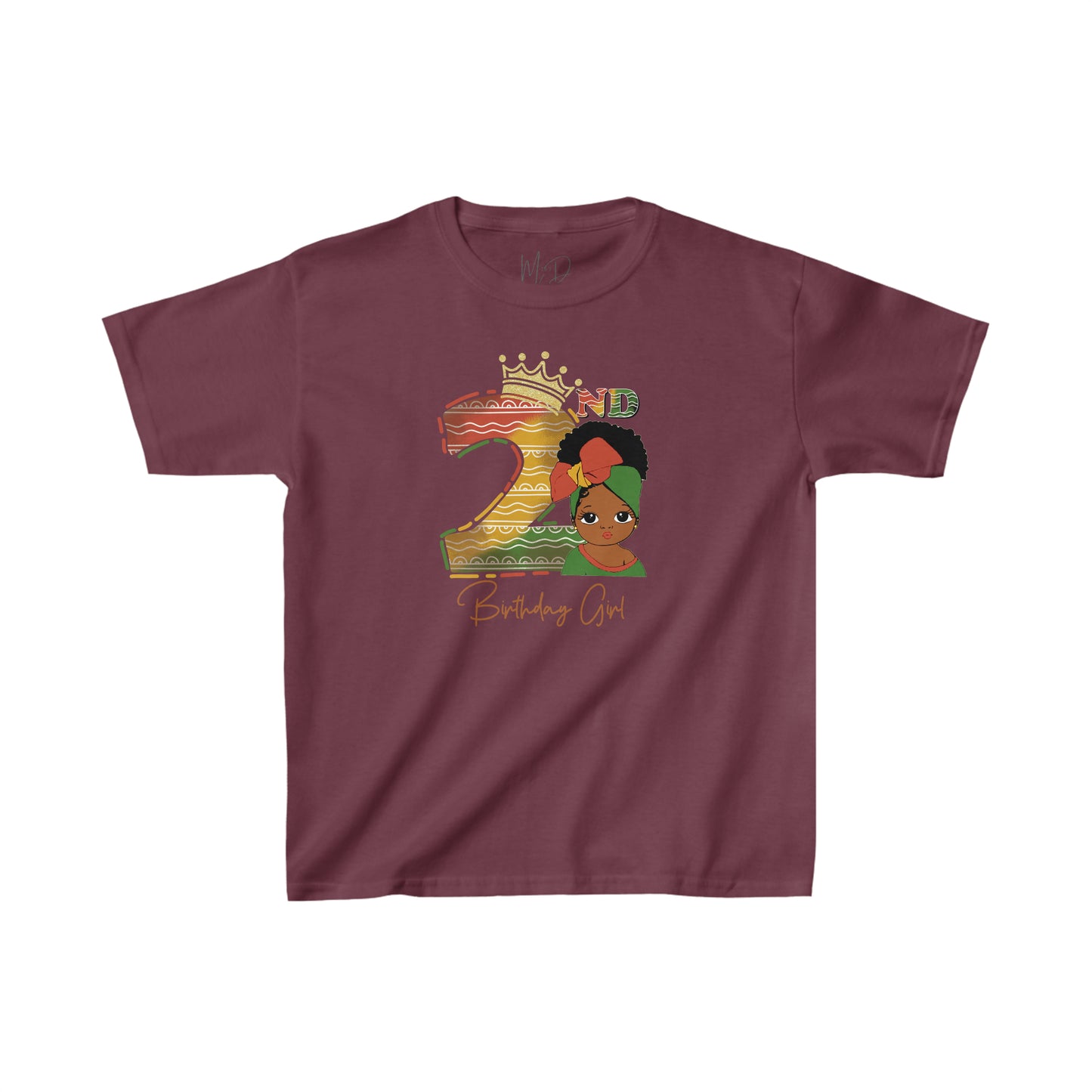2nd Princess Birthday Girl Juneteenth T-Shirt