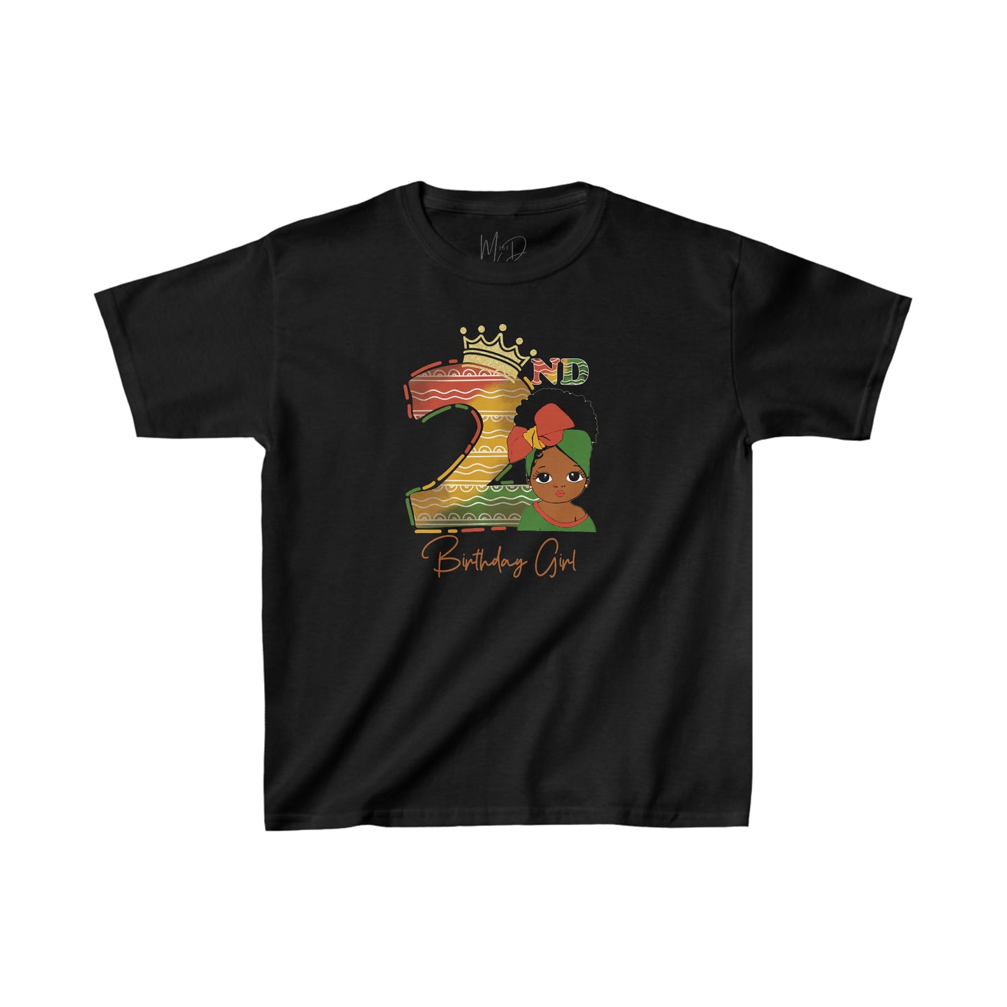 2nd Princess Birthday Girl Juneteenth T-Shirt